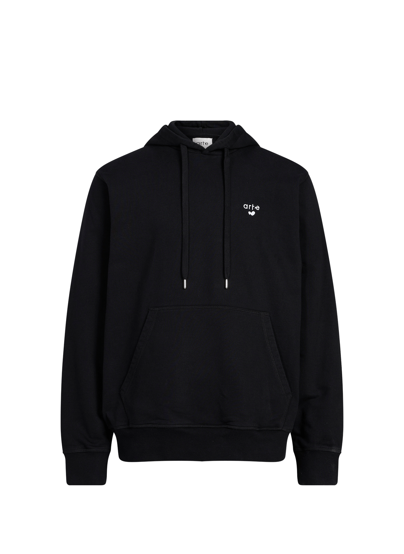 Sweat à capuche en coton ARTE ANTWERP Noir