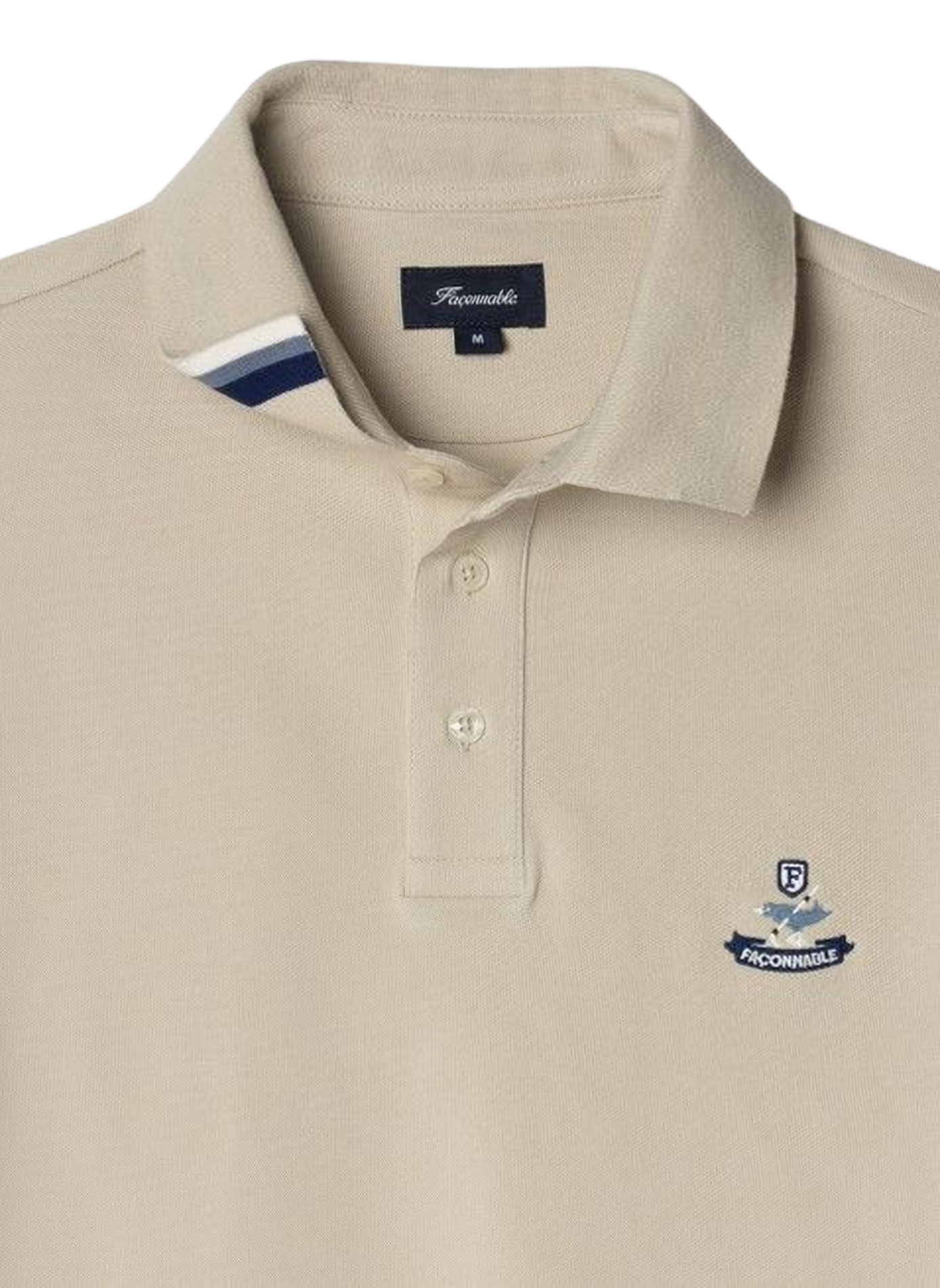Polo en coton  FACONNABLE Beige