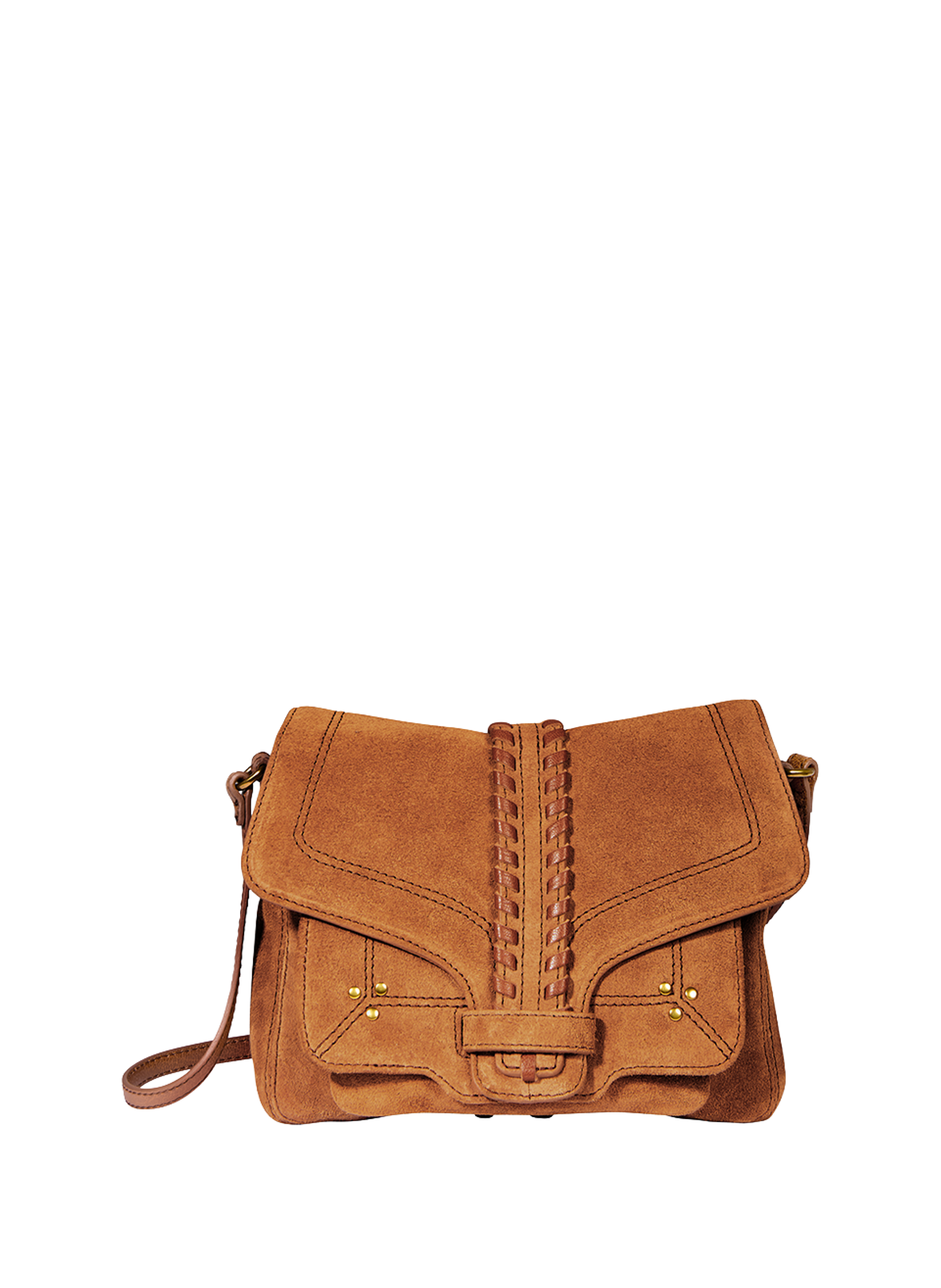 Harry S Wildleder Umhängetasche JÉRÔME DREYFUSS Braun
