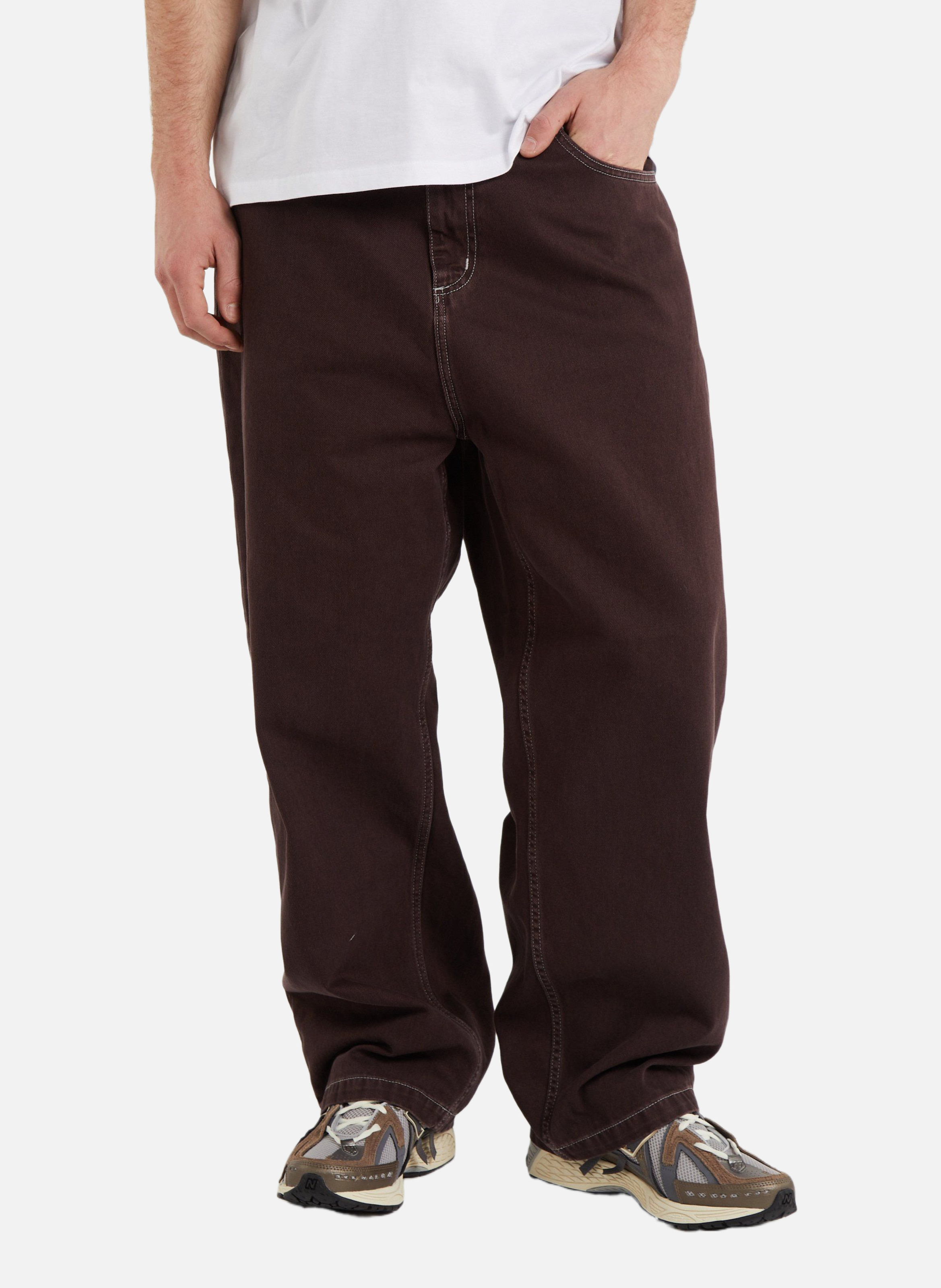 Pantalon brandon pant CARHARTT WIP Marron