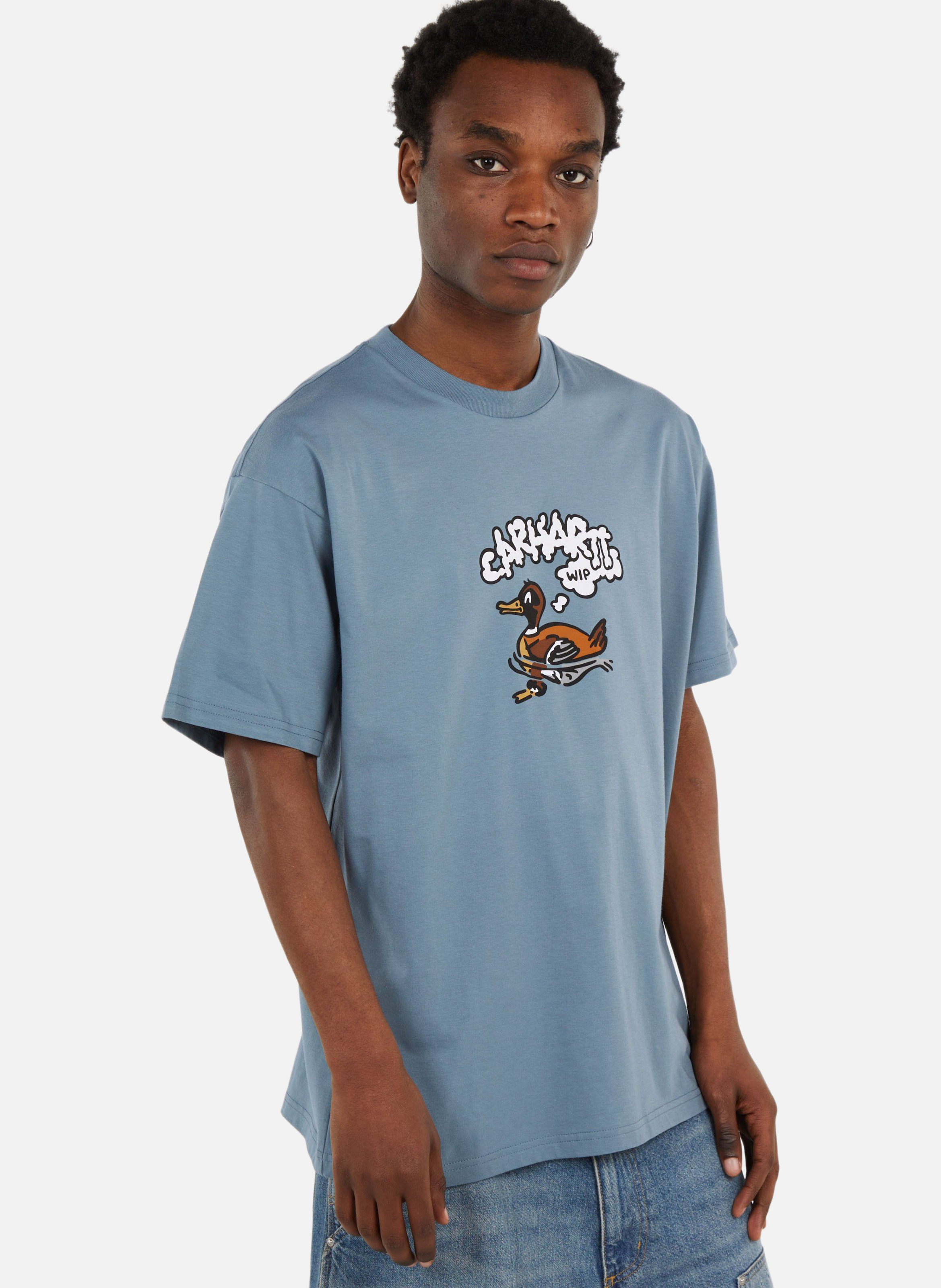 T-shirt s/s duck duck t-shirt | Bleu CARHARTT WIP Homme