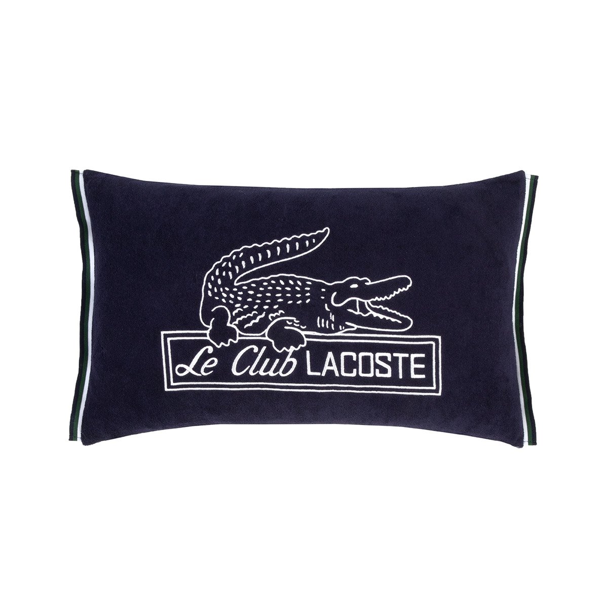 Housse de coussin en eponge, l le club LACOSTE HOME Bleu