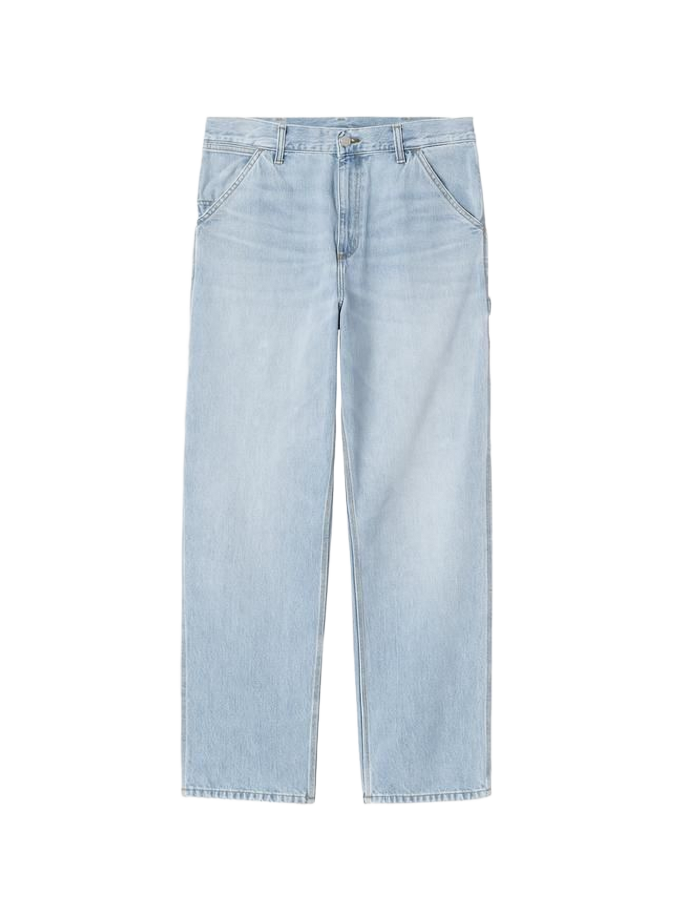Jeans met enkele knie Single Knee Pant Blue heavy worn bleached