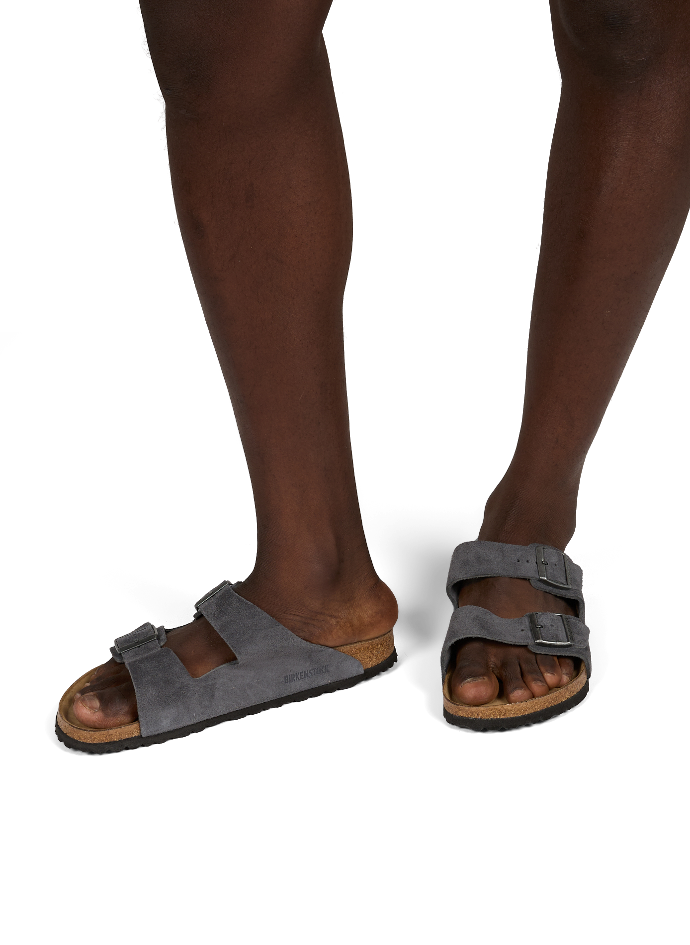 Arizona Nubuk Sandalen BIRKENSTOCK Grau
