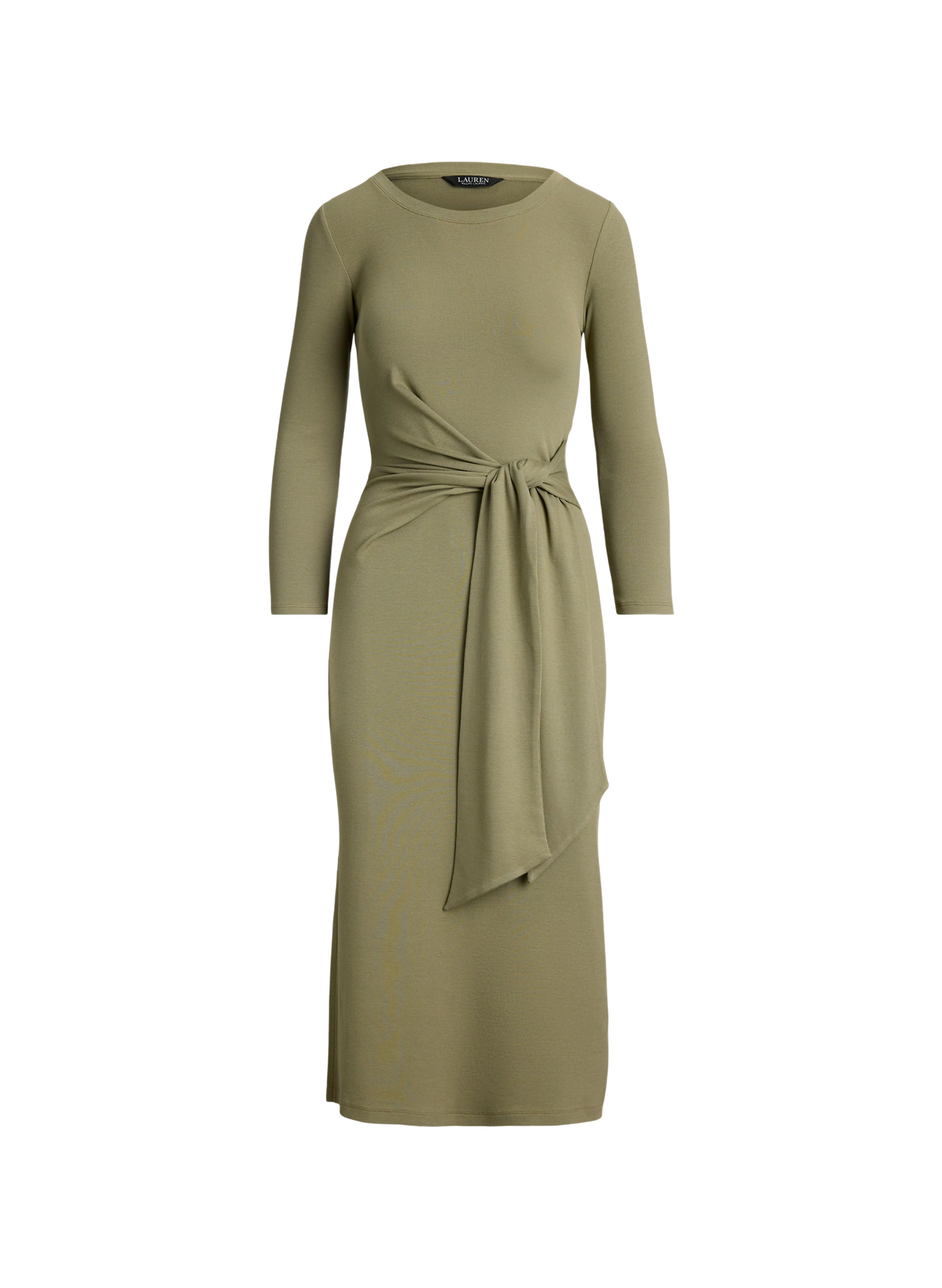 Robe longue  à nouer LAUREN Vert