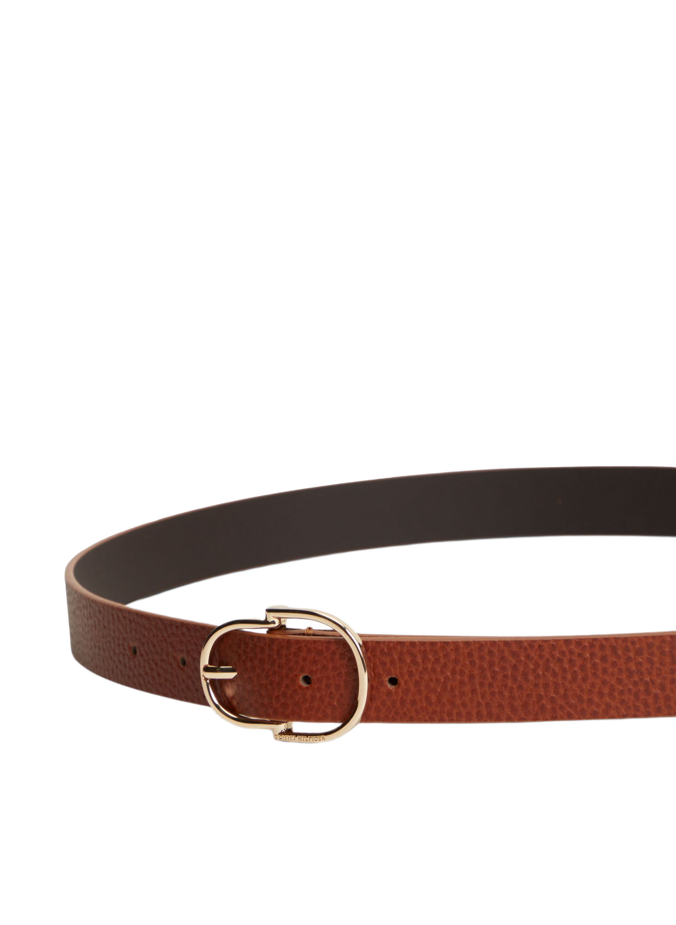 Ceinture en cuir TOMMY HILFIGER Marron