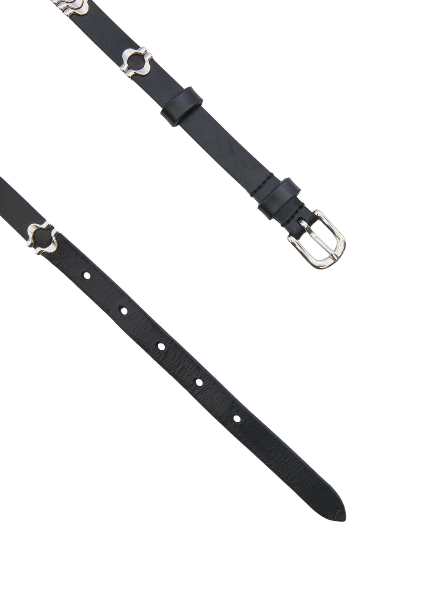 Ceinture Odena en cuir de veau ISABEL MARANT Noir