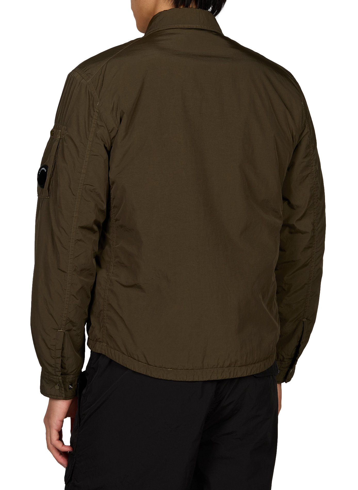 Jacket with classic collar CP COMPANY Khaki