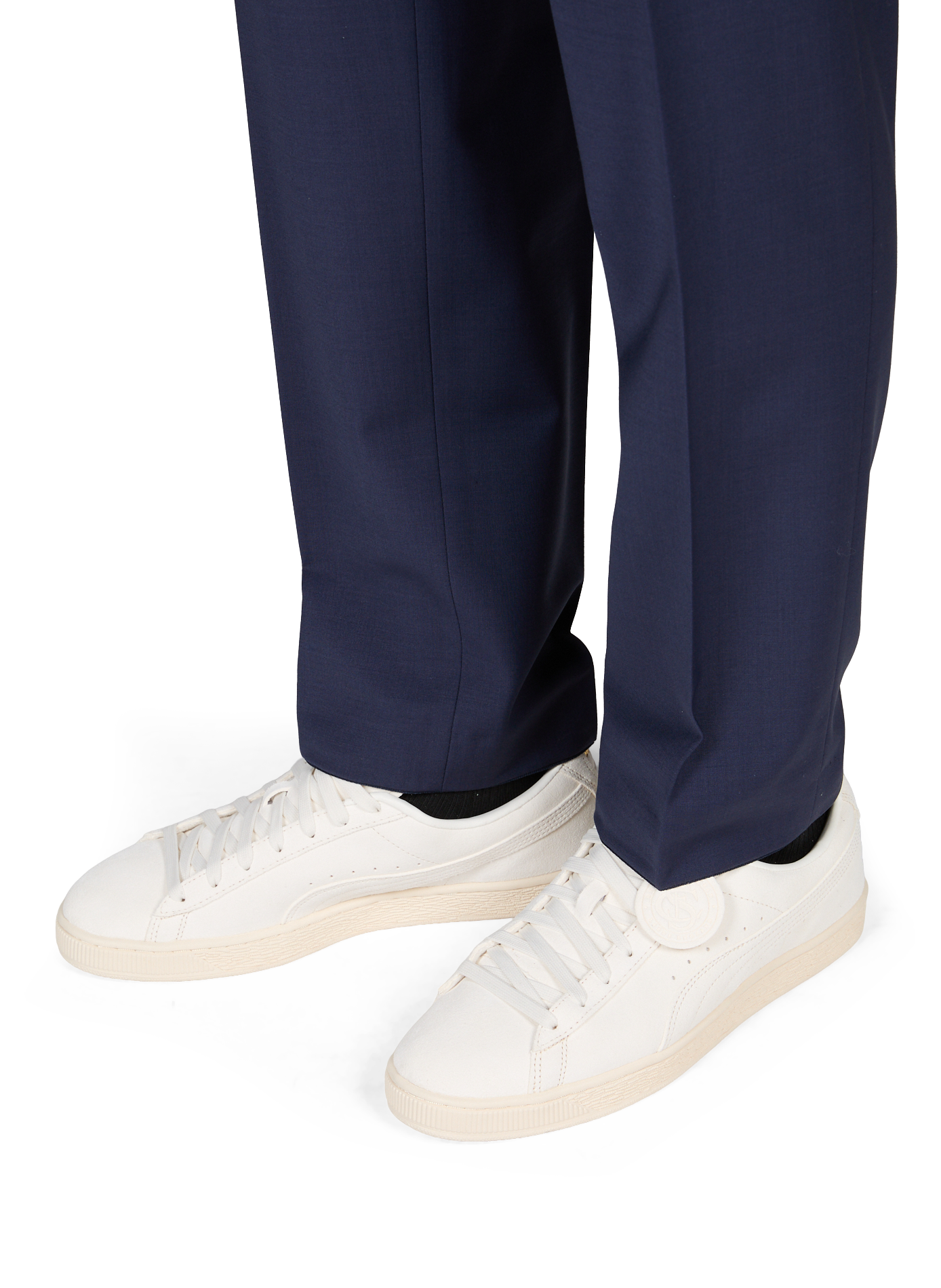 Scarpe basse in pelle scamosciata PUMA Bianco