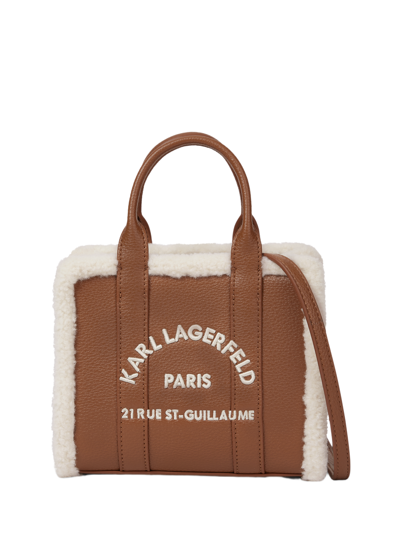 Handbag K/RSG KARL LAGERFELD Brown