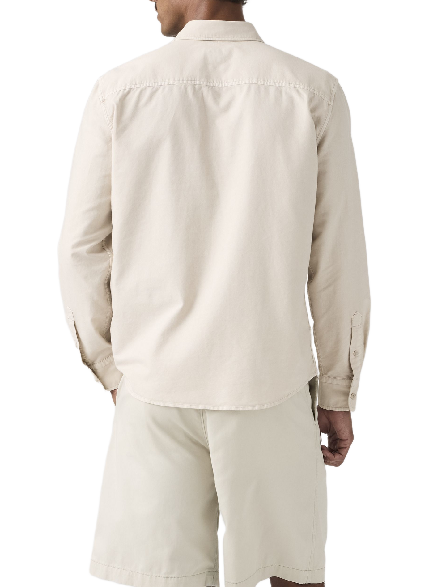 Straight shirt with American collar in cotton | Beige LEVI'S Men