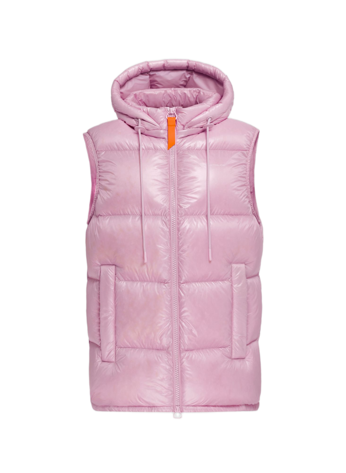 CESAR Hooded Sleeveless Puffer Jacket GERTRUDE Purple