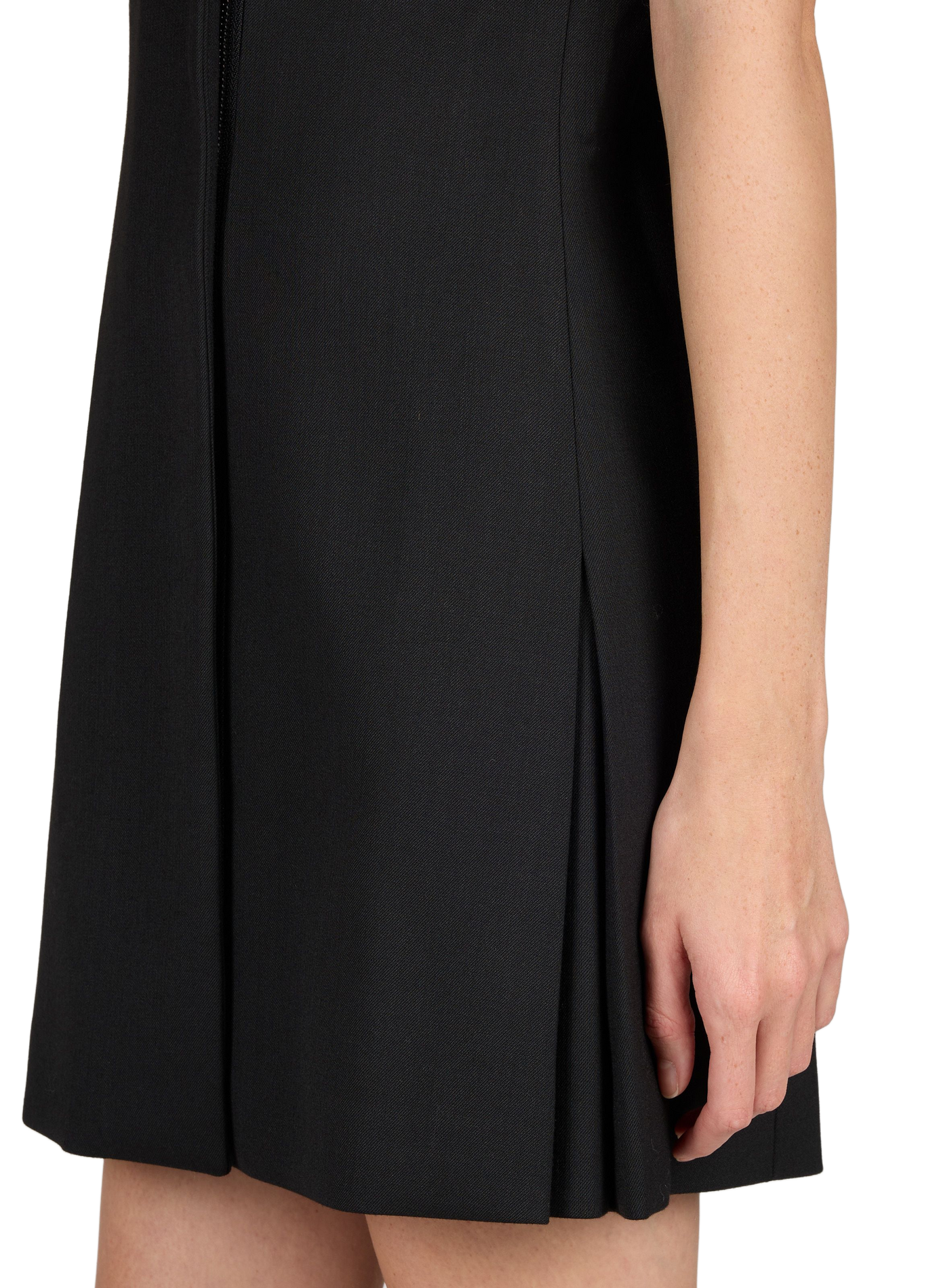 Short mandarin-collar dress COPERNI Black