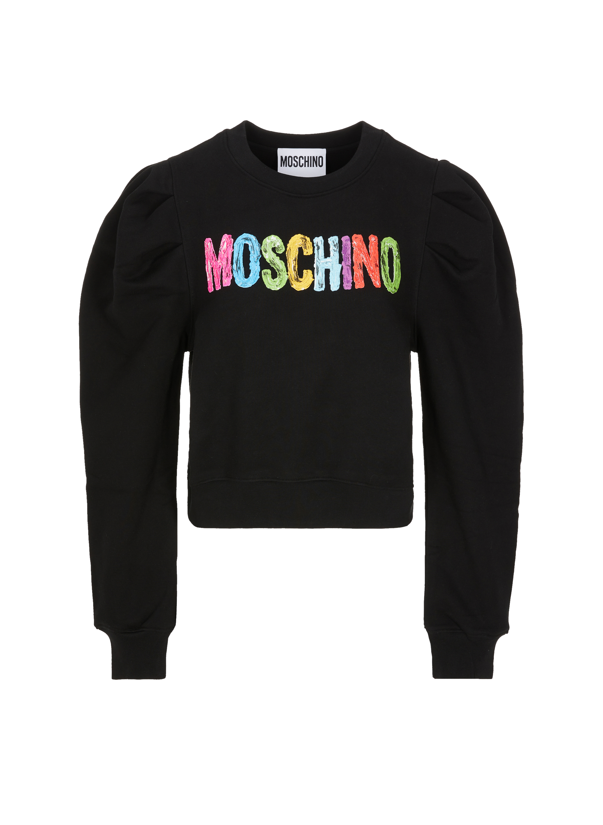 Sweatshirt à logo en coton