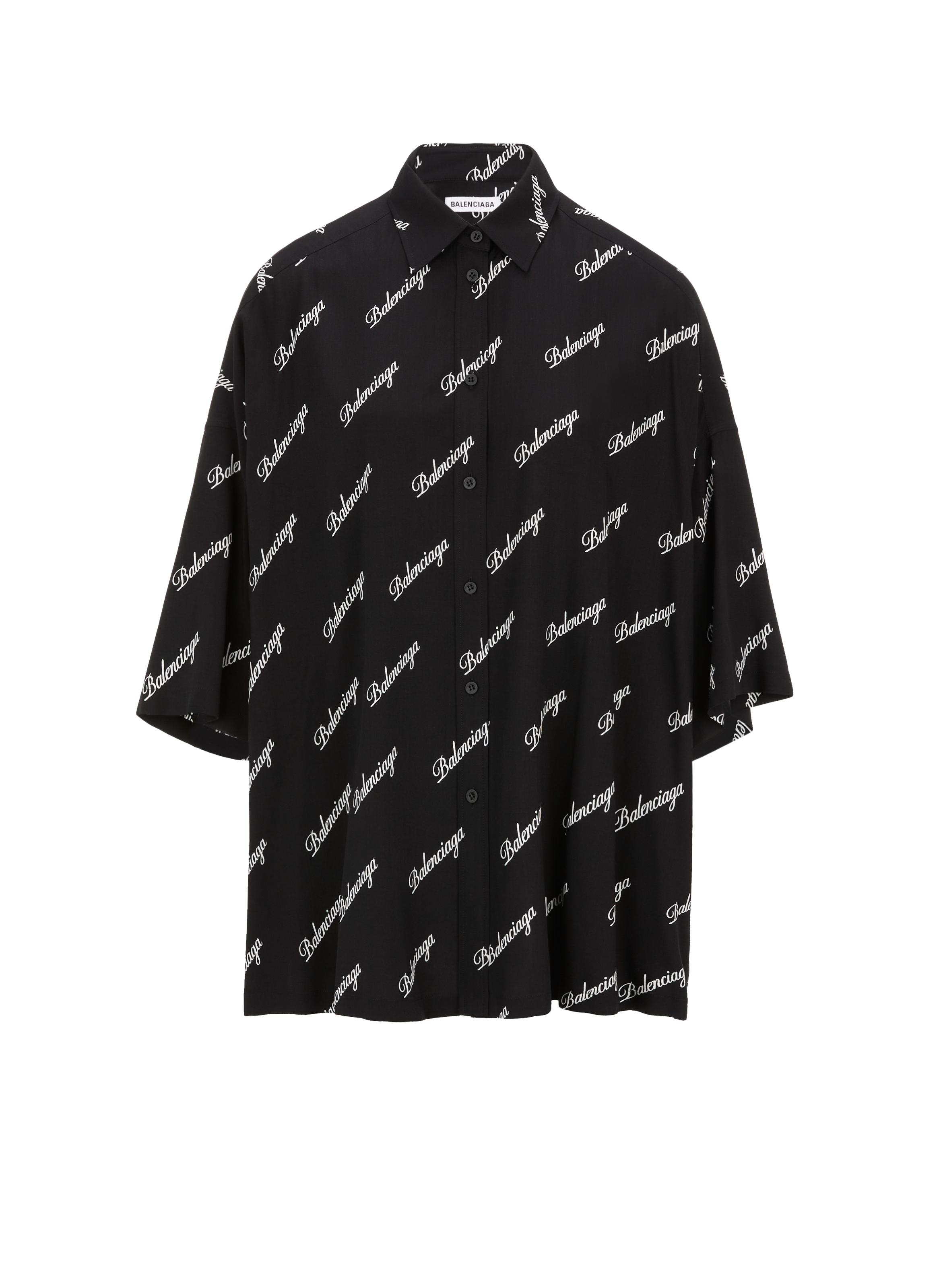 Chemise logotypée en viscose