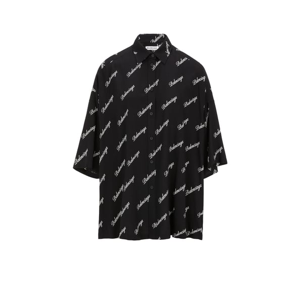 Chemise logotypée en viscose