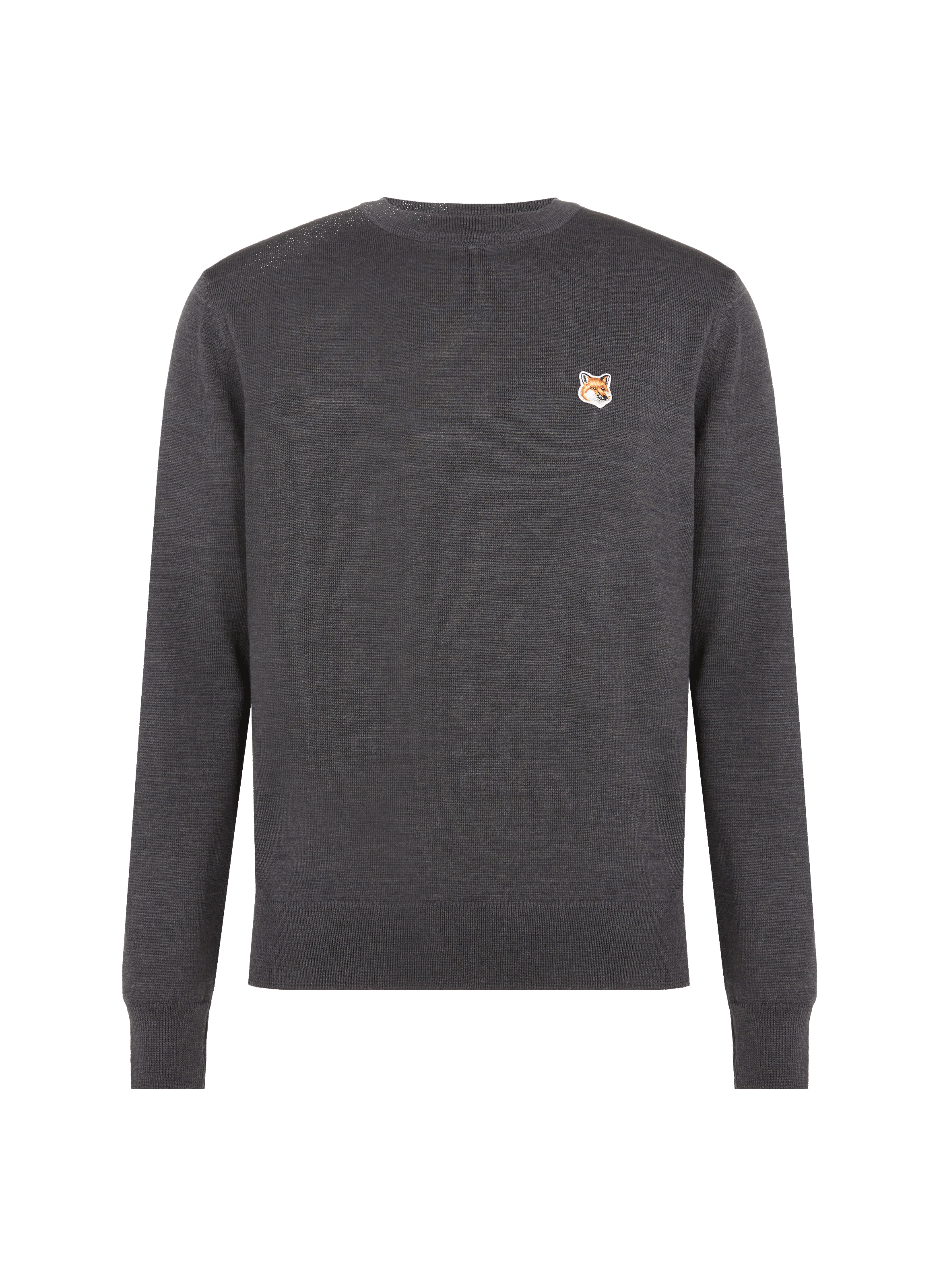 Pull Tête de renard en laine