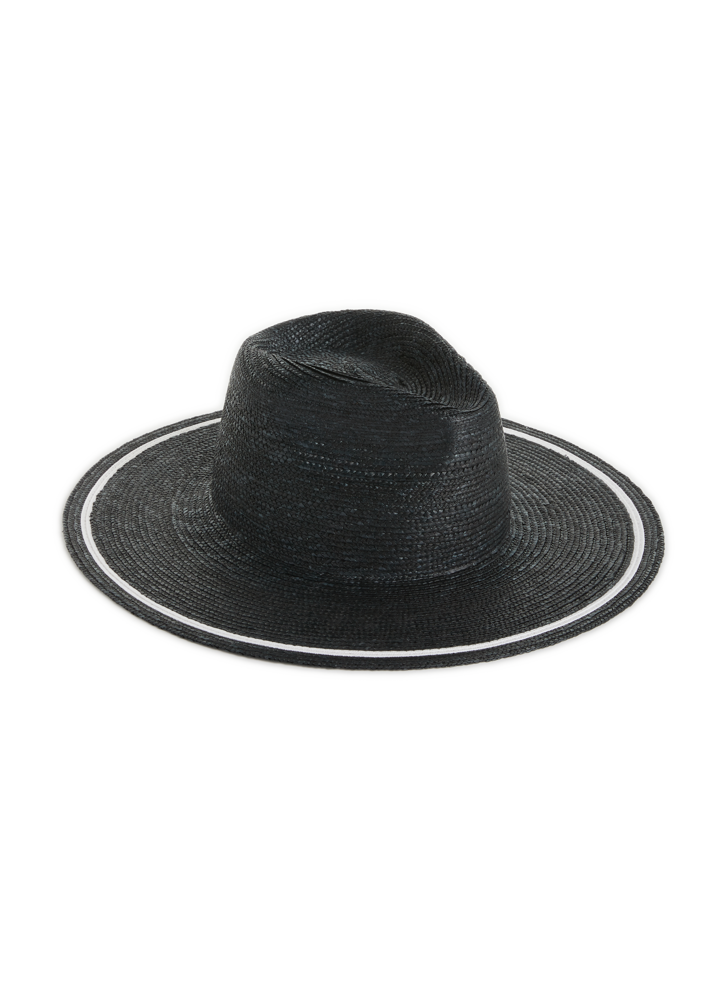 Straw hat  SAISON 1865 Black