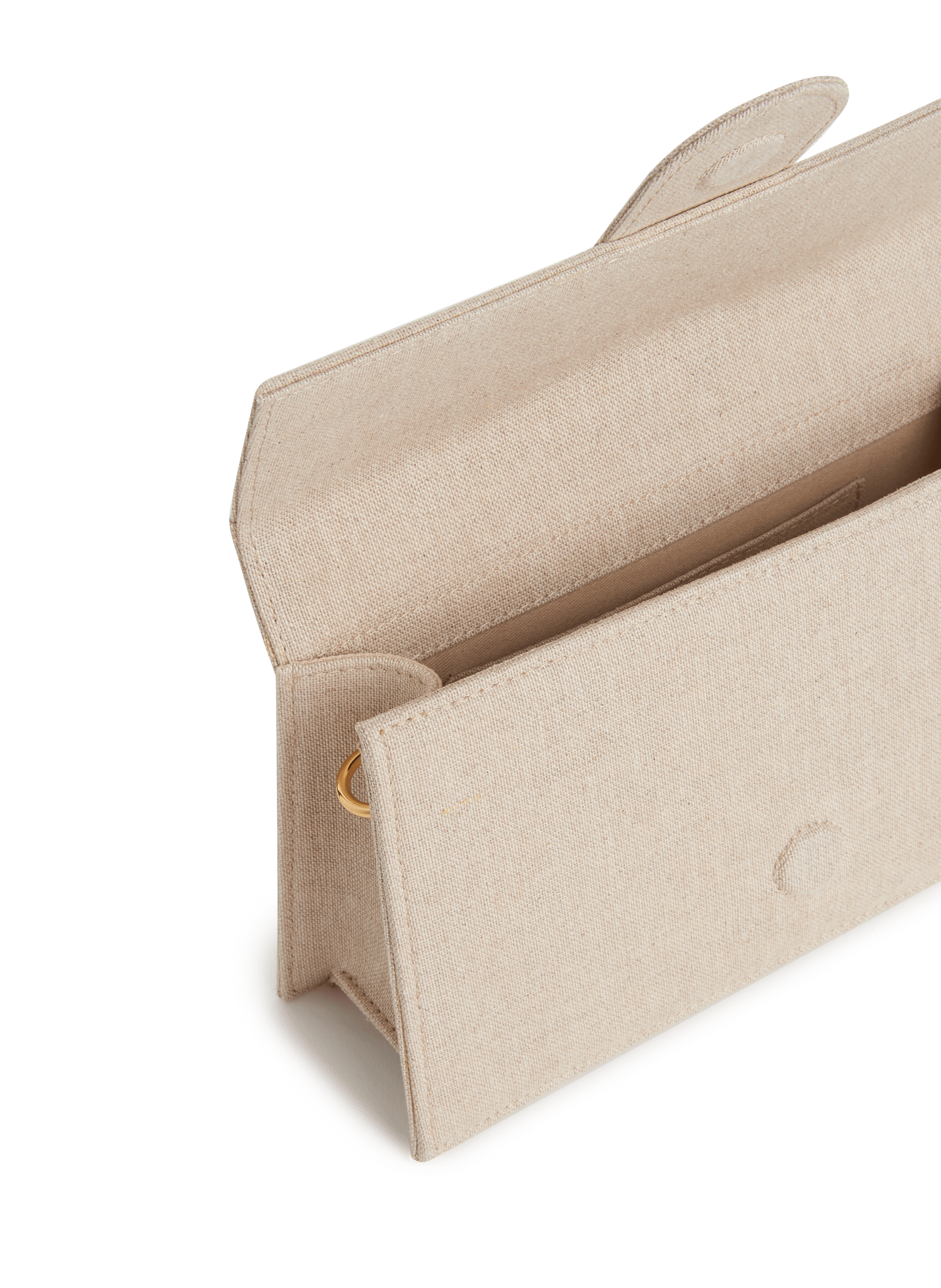 Le Grand Bambino cotton canvas bag JACQUEMUS Beige