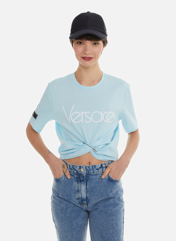 VERSACE cotton T-shirt