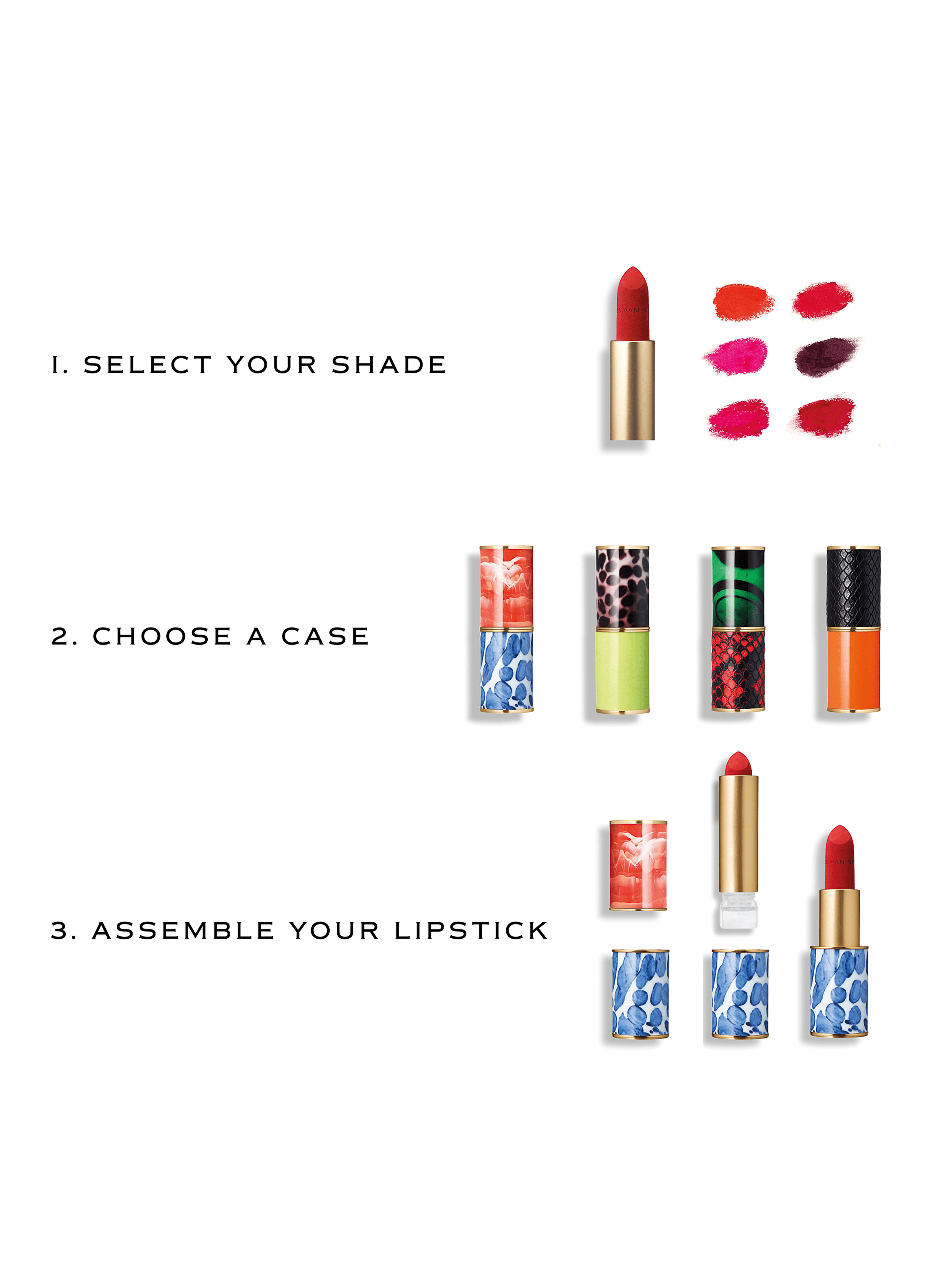 Matt lipstick refill | Cool brown DRIES VAN NOTEN Beauty