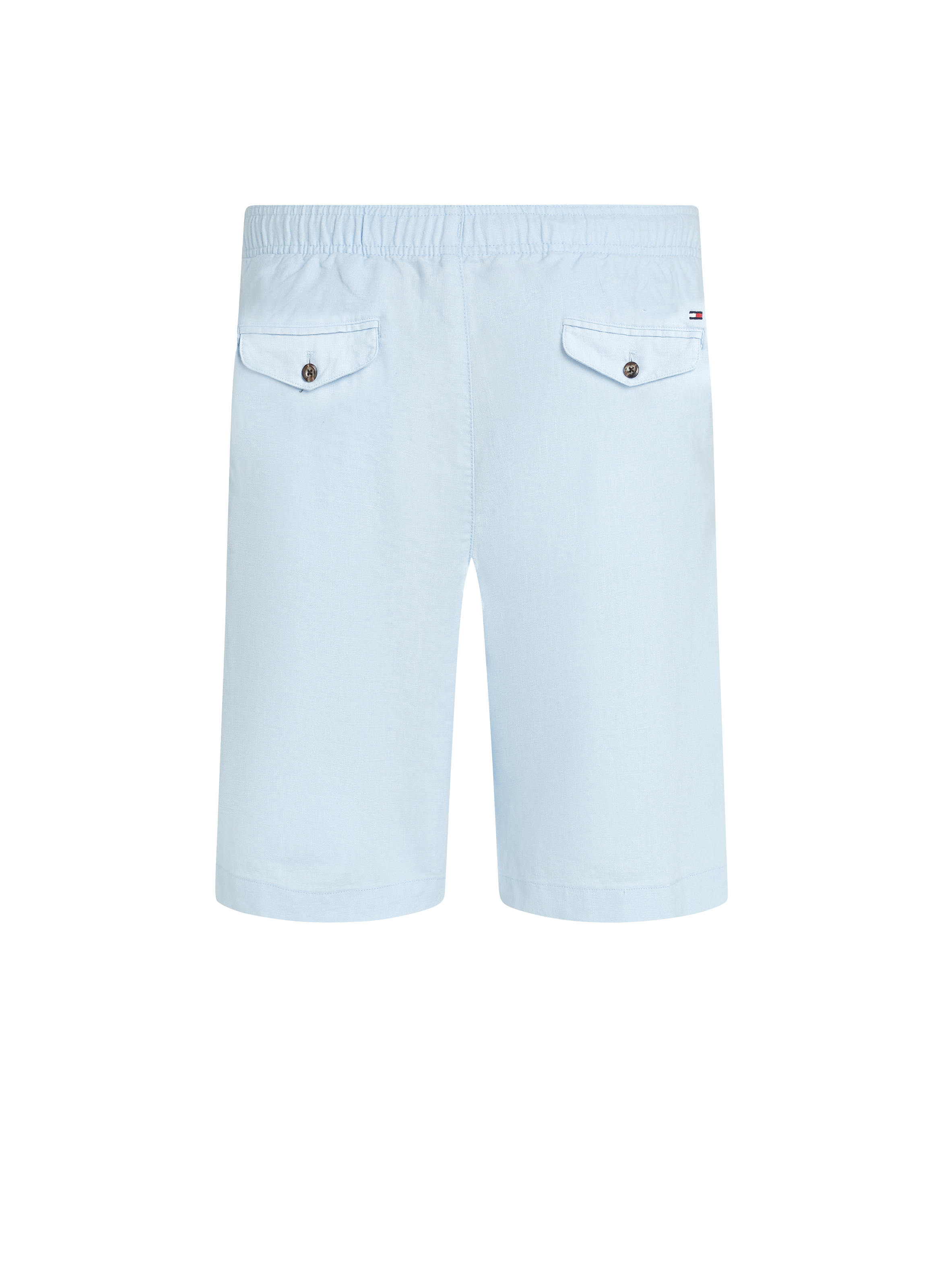 Short en lin mélangé TOMMY HILFIGER Bleu