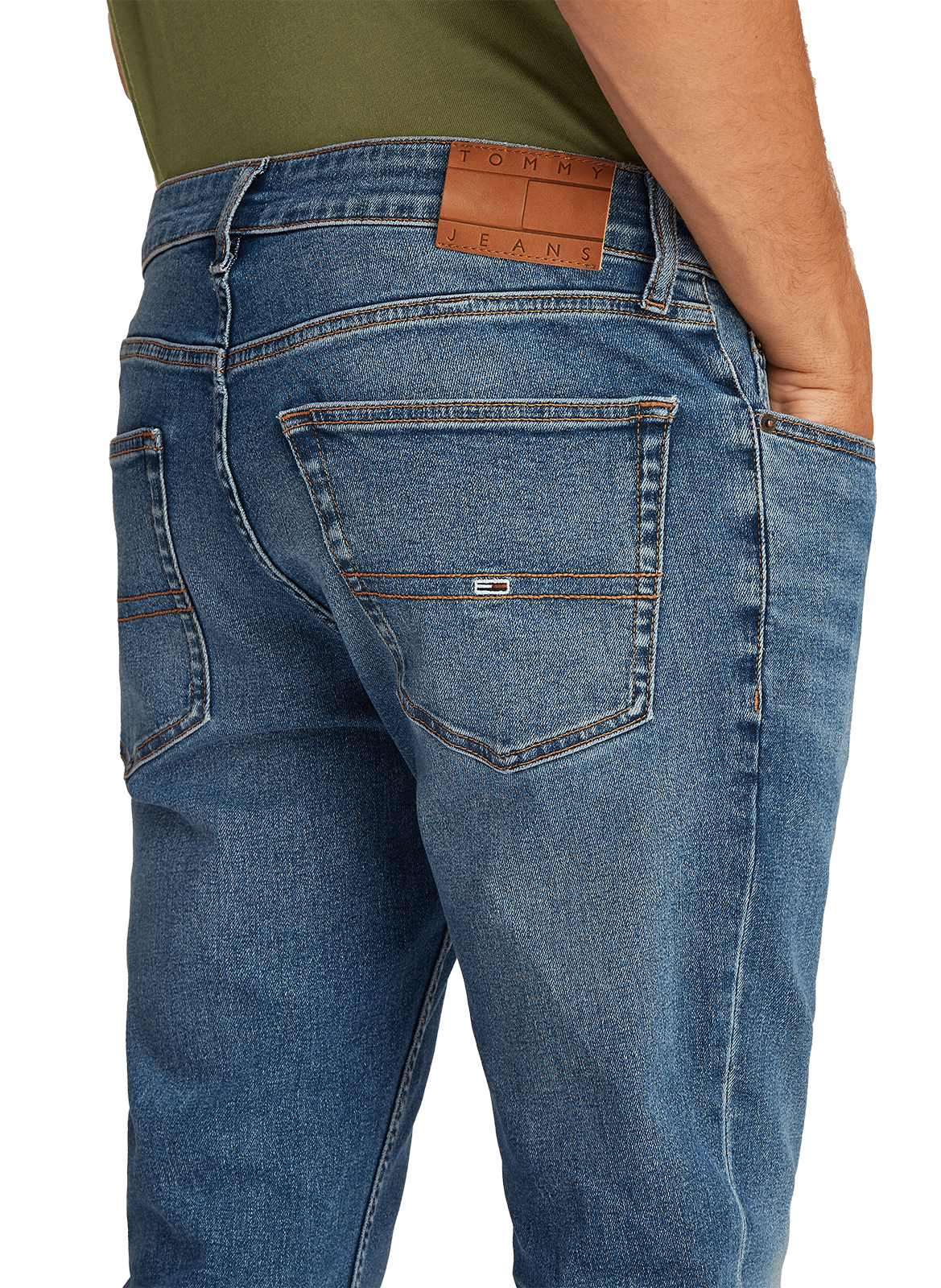 Cotton T-shirt TOMMY HILFIGER Blue