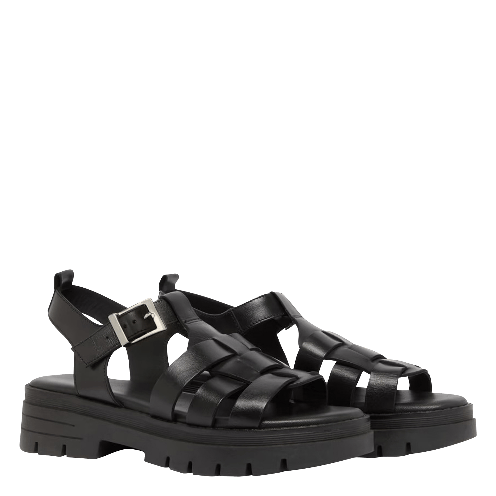 Sandales à talons en cuir anastasia JONAK Noir