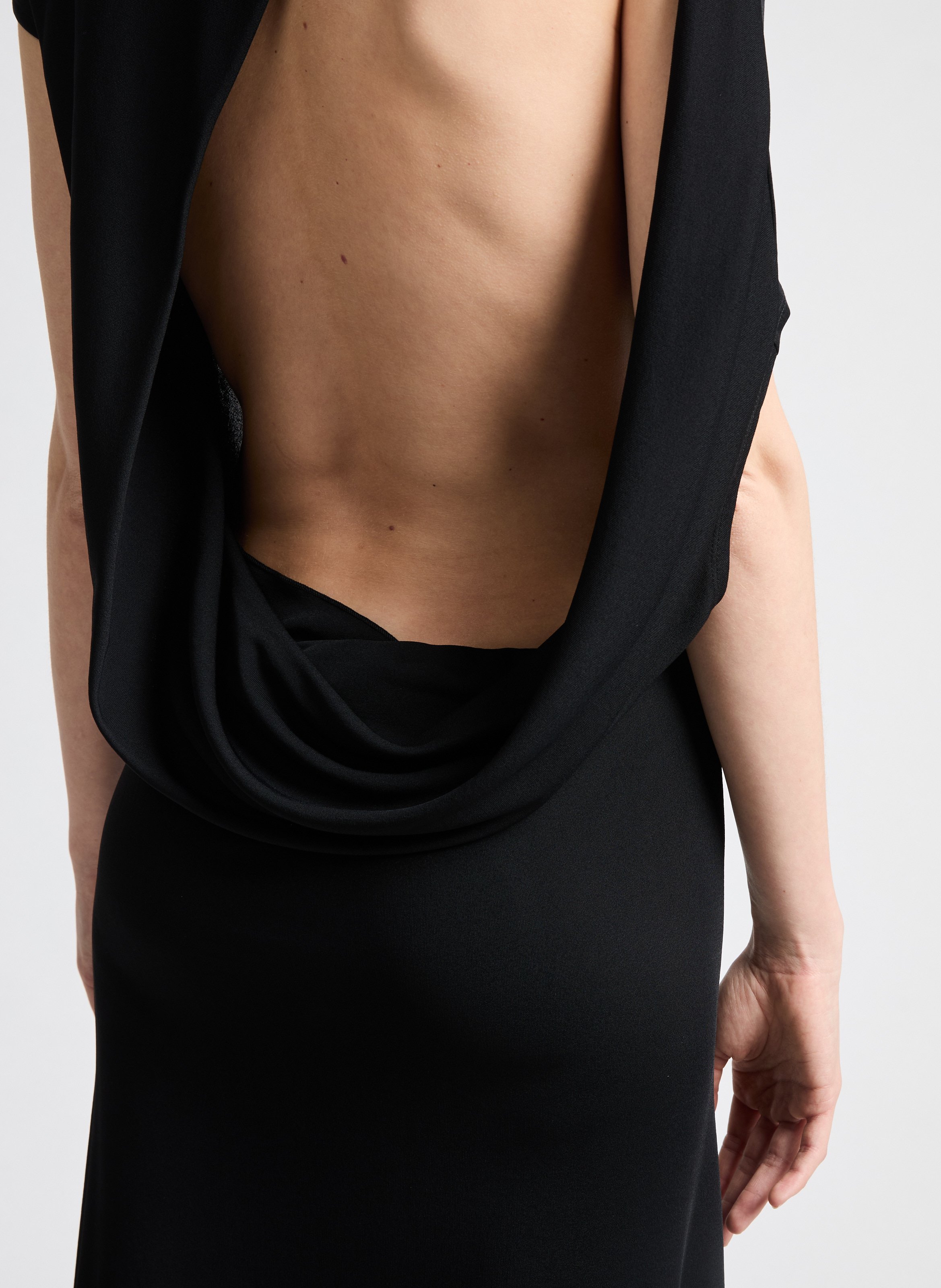 La robe Salerno JACQUEMUS Noir
