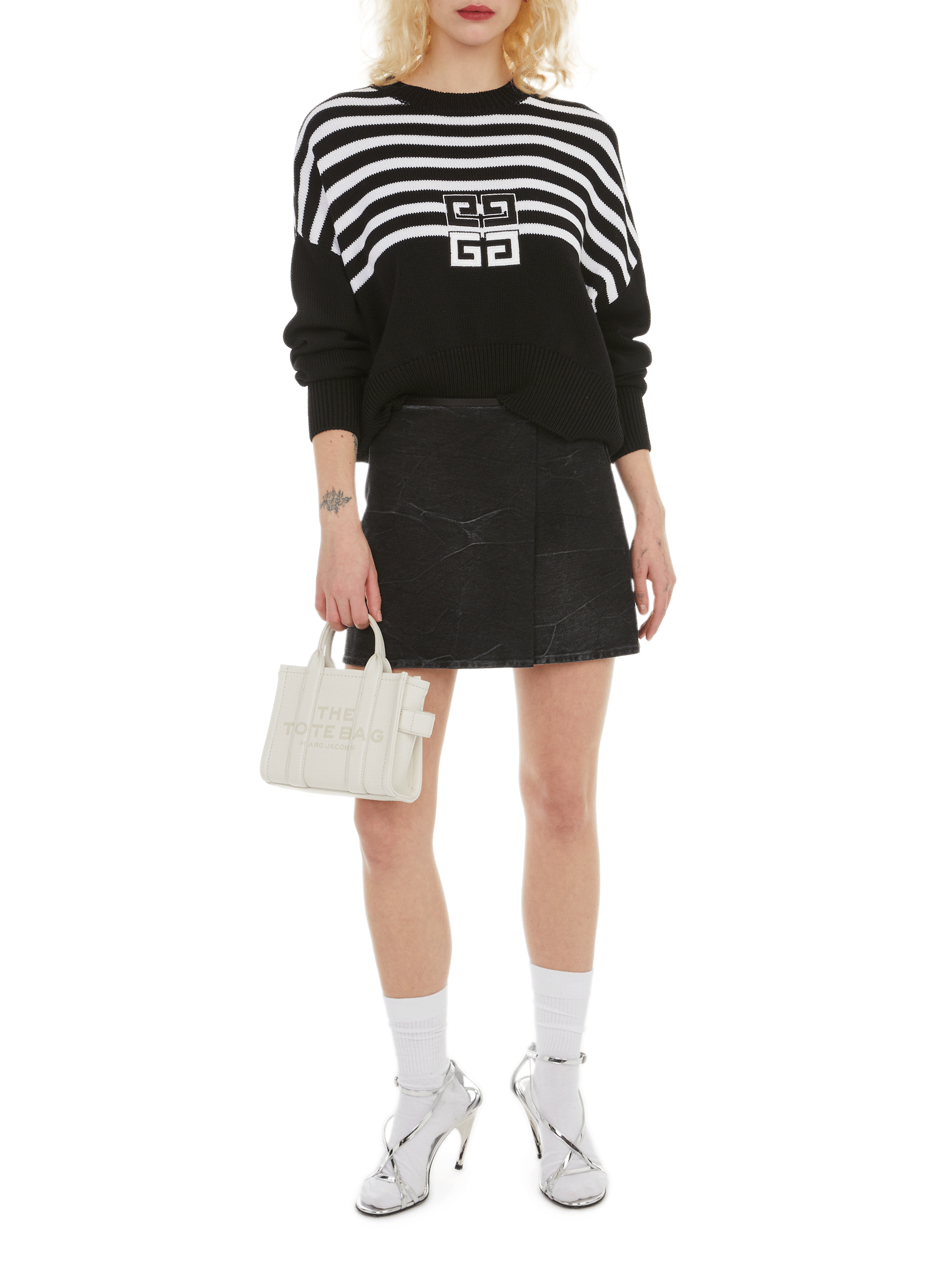 Cotton mini skirt  GIVENCHY Black