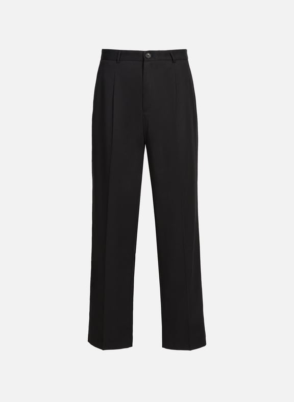 Pleated pants Black by LES DEUX LES DEUX Pleated pants Black