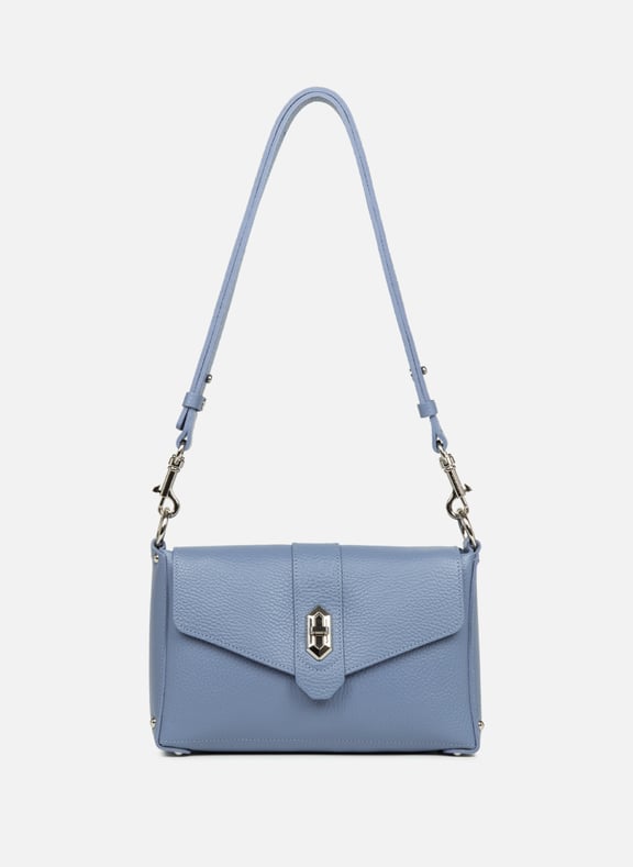 Small crossbody bag - Top Double Blue by LANCASTER LANCASTER Small crossbody bag - Top Double Blue