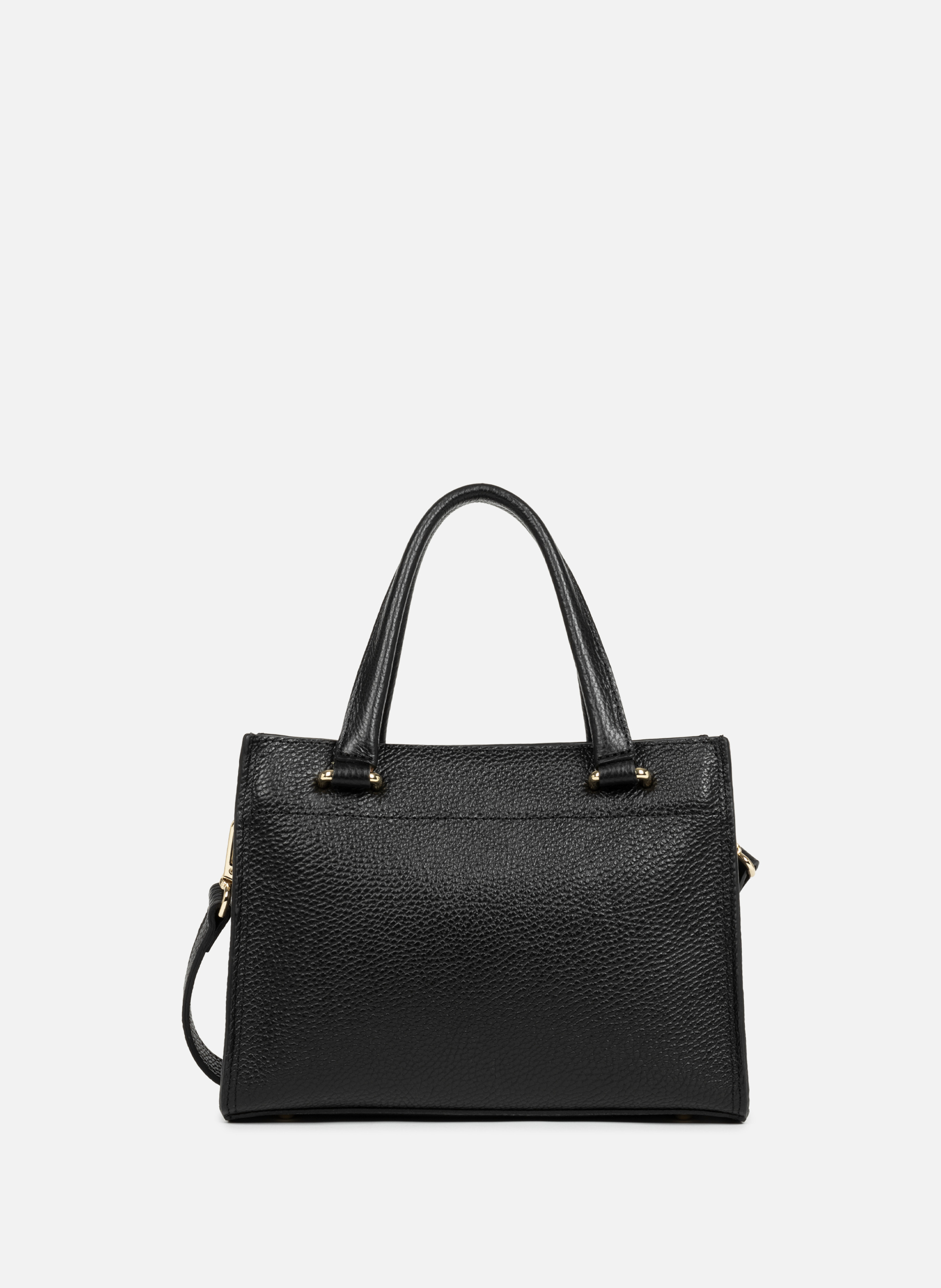 Small handbag - Foulonné Double Black