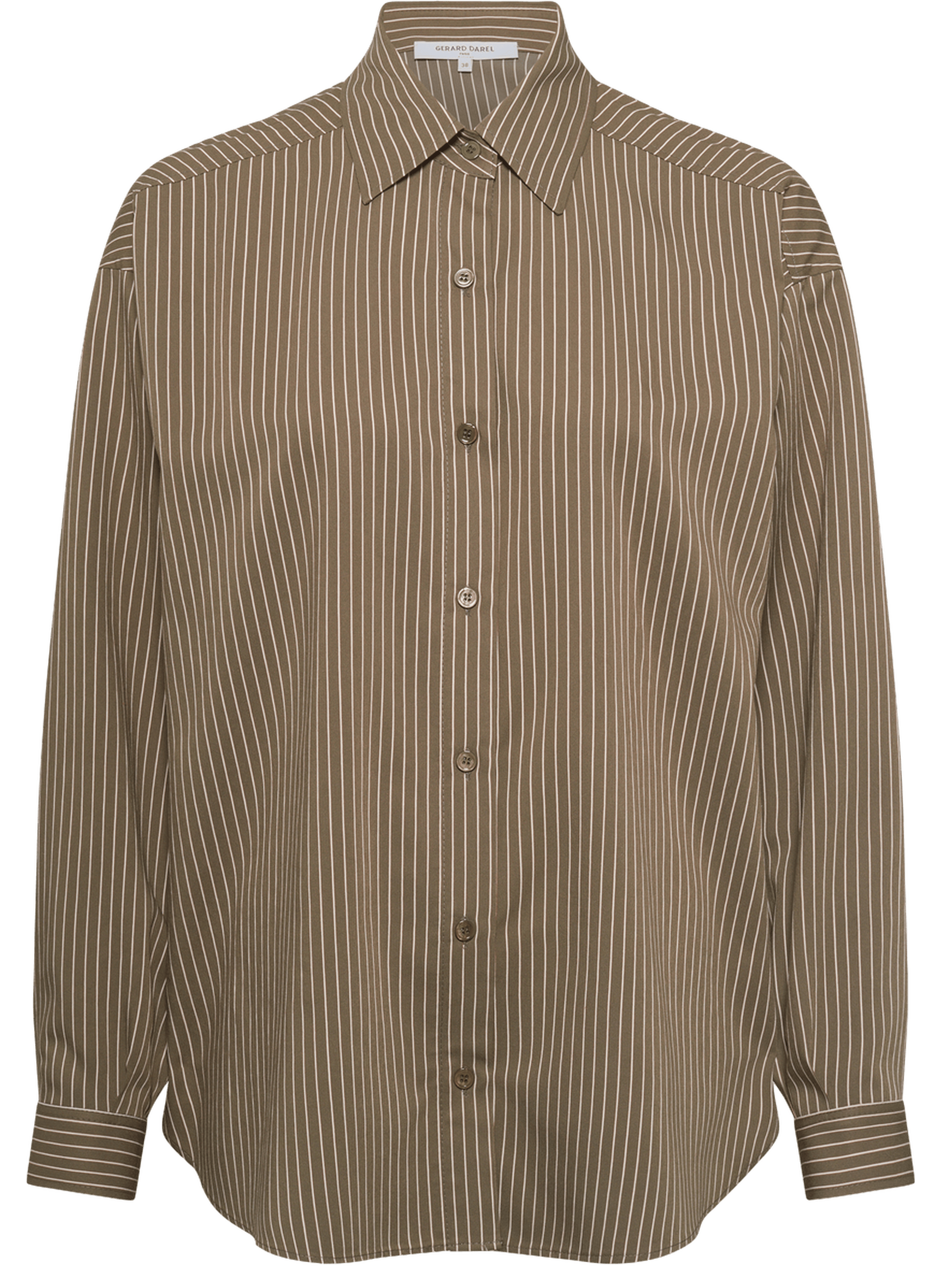 Chemise rayée - azelie GERARD DAREL Vert