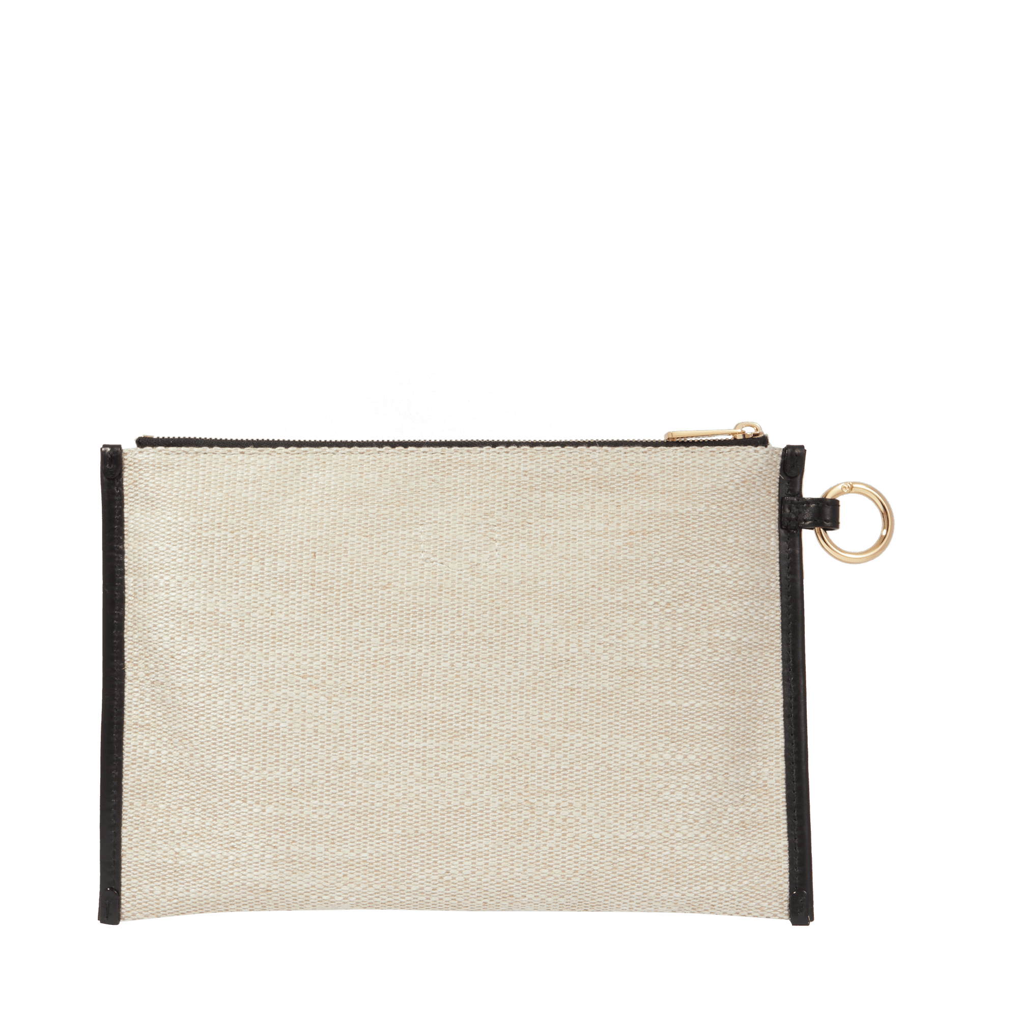 Pochette zippée l - summer tote LANCEL Noir