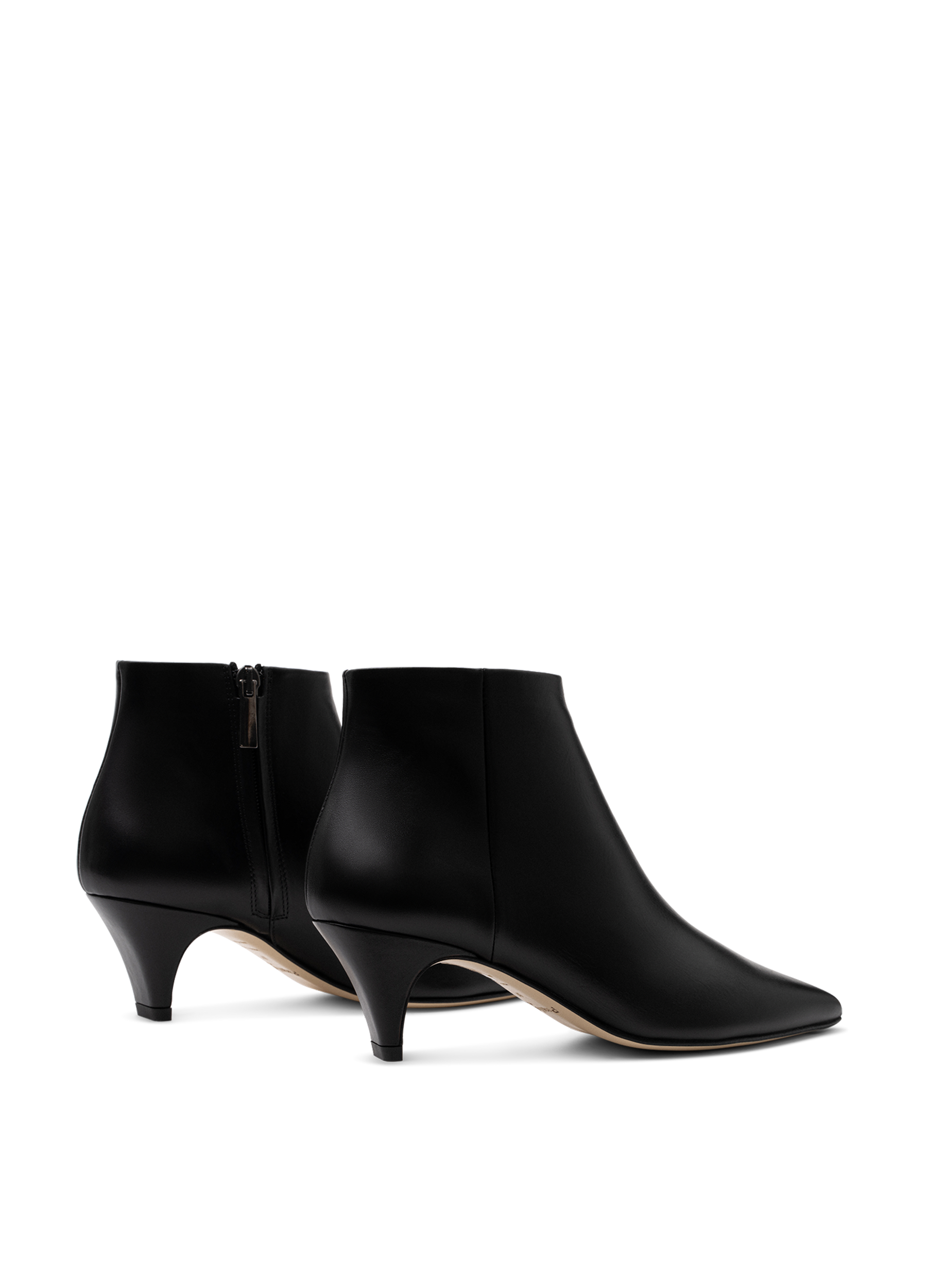 Bottines rimo en veau lisse PARALLELE Noir