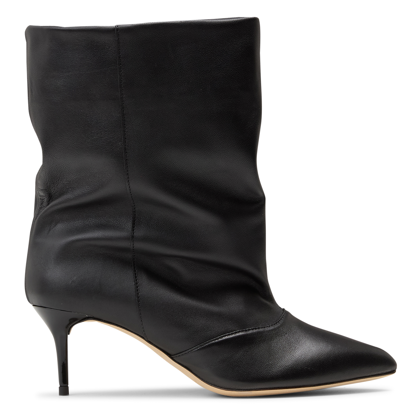 Bottines en cuir lolylow IRO Noir