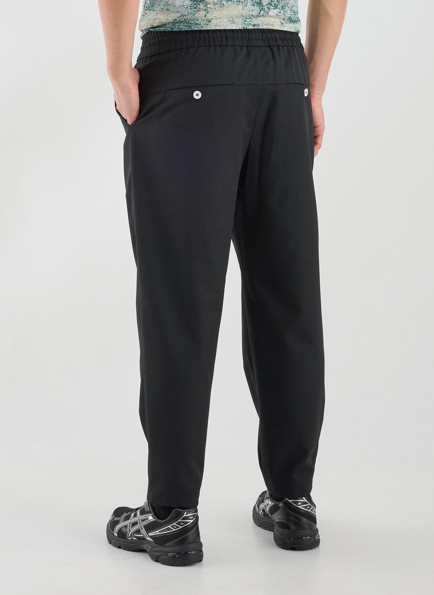 Tailored Trousers DROLE DE MONSIEUR Black