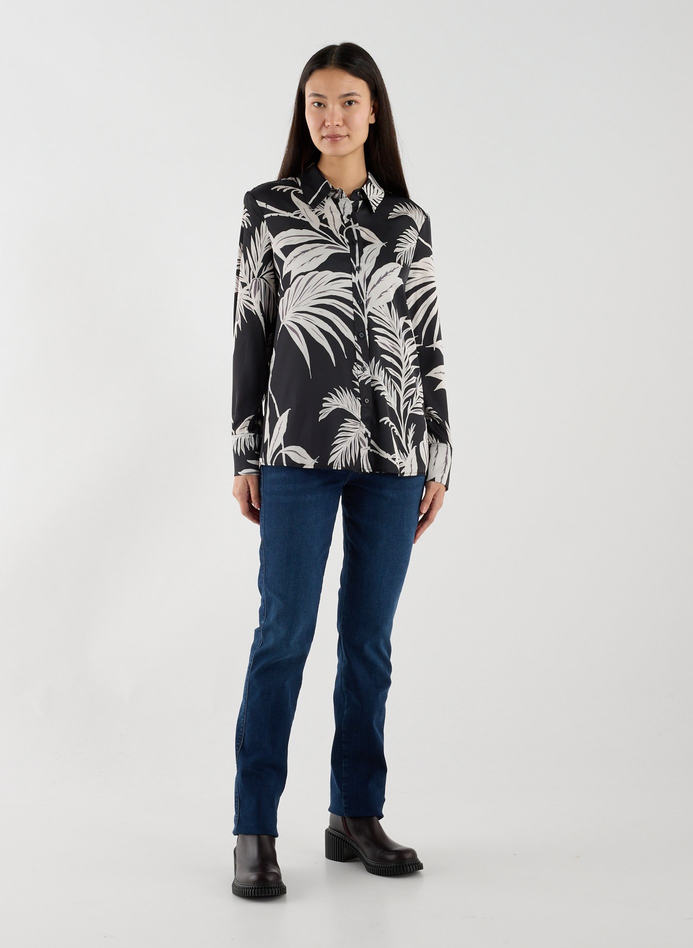Tropical patterned shirt GUESS Multicolour