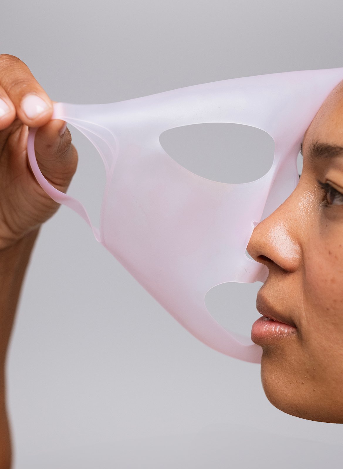 Hydraliss Silicone Face Mask ROLL ON JADE No color