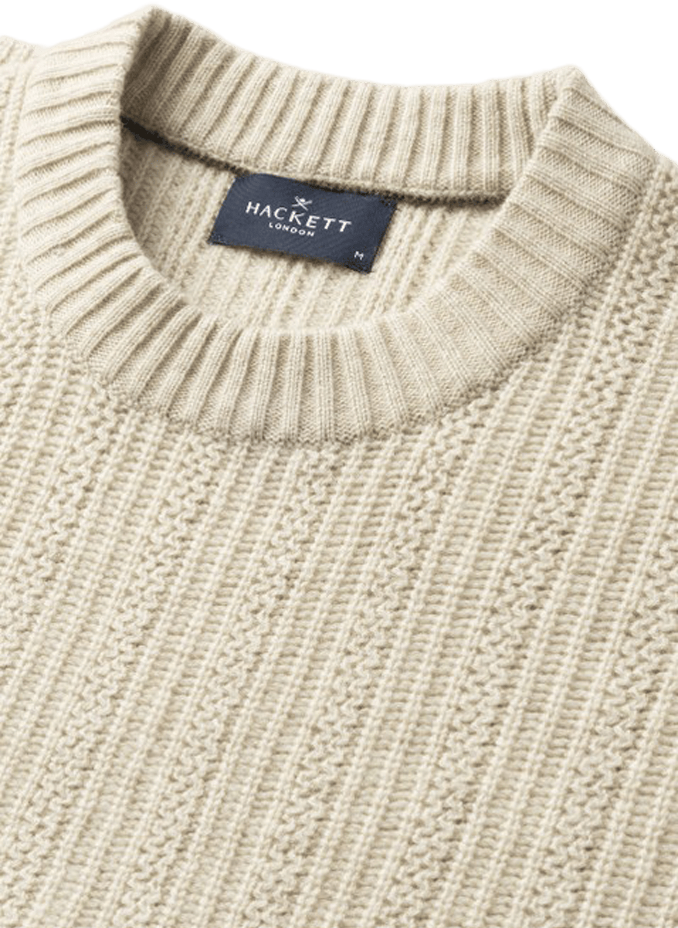 Wool and cashmere Jumper HACKETT Beige