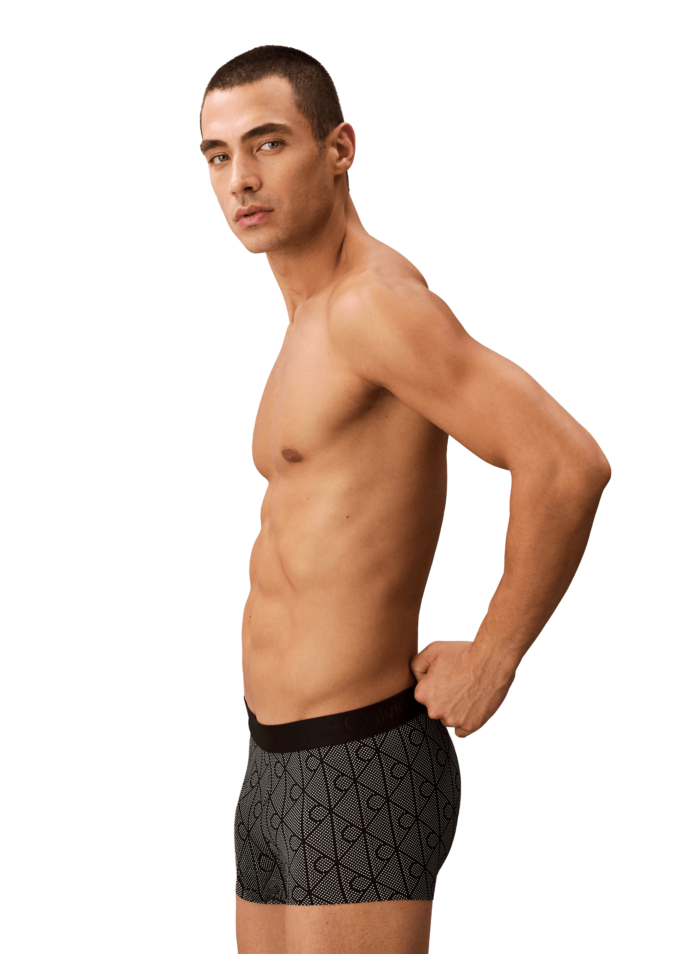 Boxer imprimé CALVIN KLEIN Noir