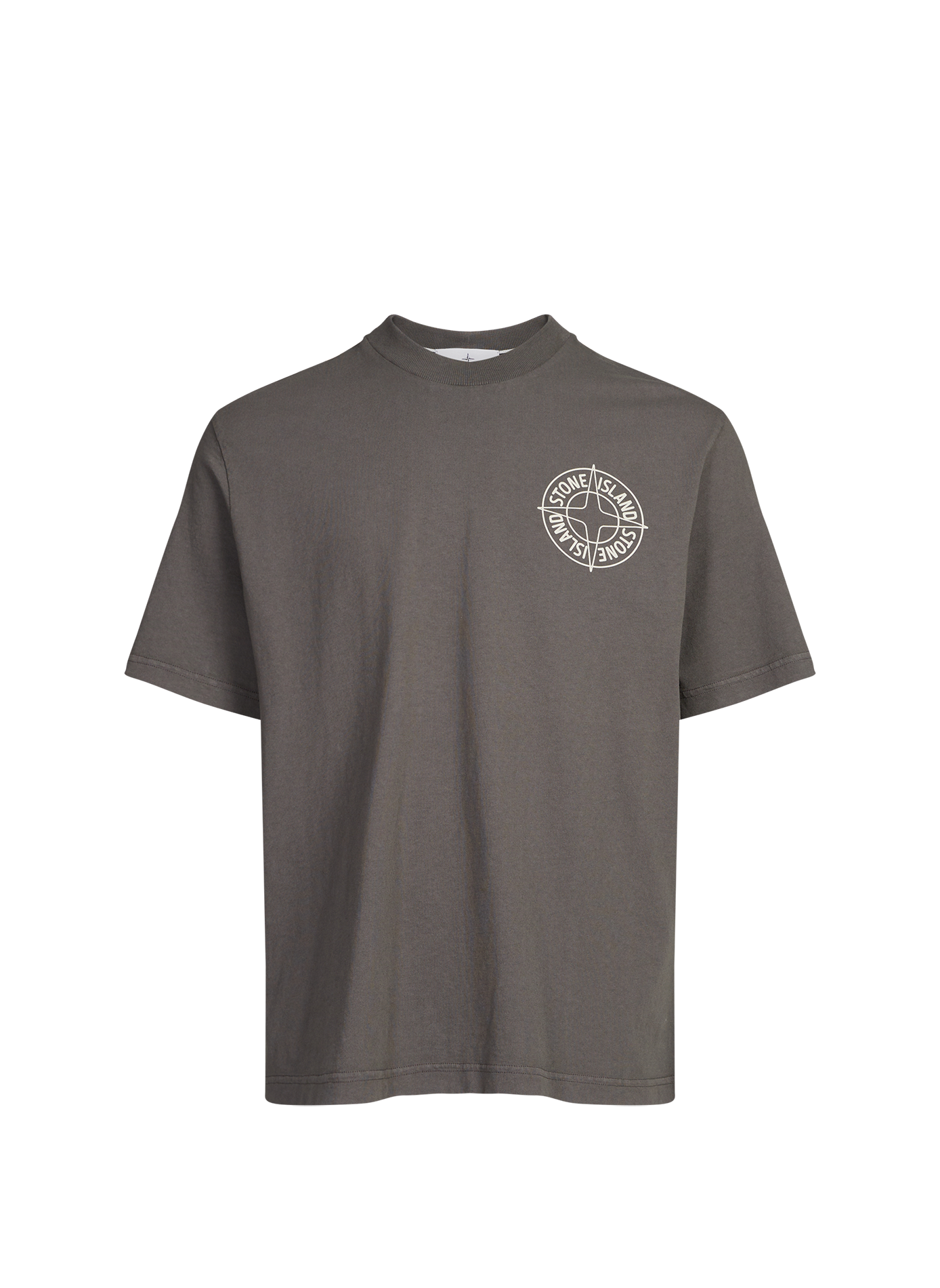 Printed T-shirt STONE ISLAND Grey