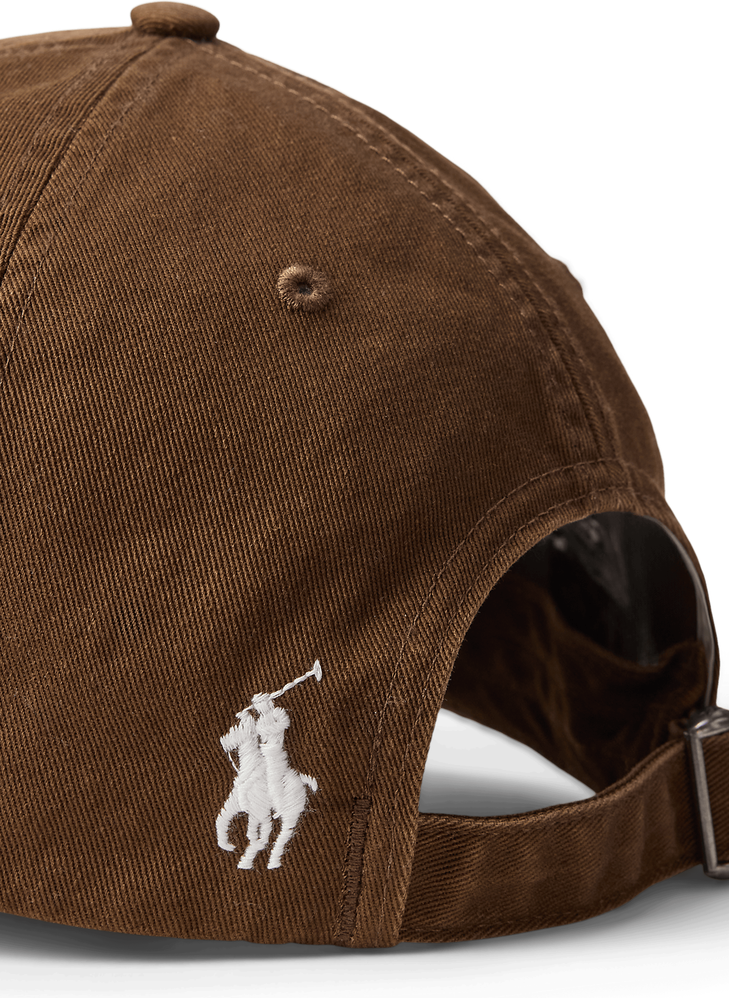Embroidered cotton baseball cap POLO RALPH LAUREN Beige