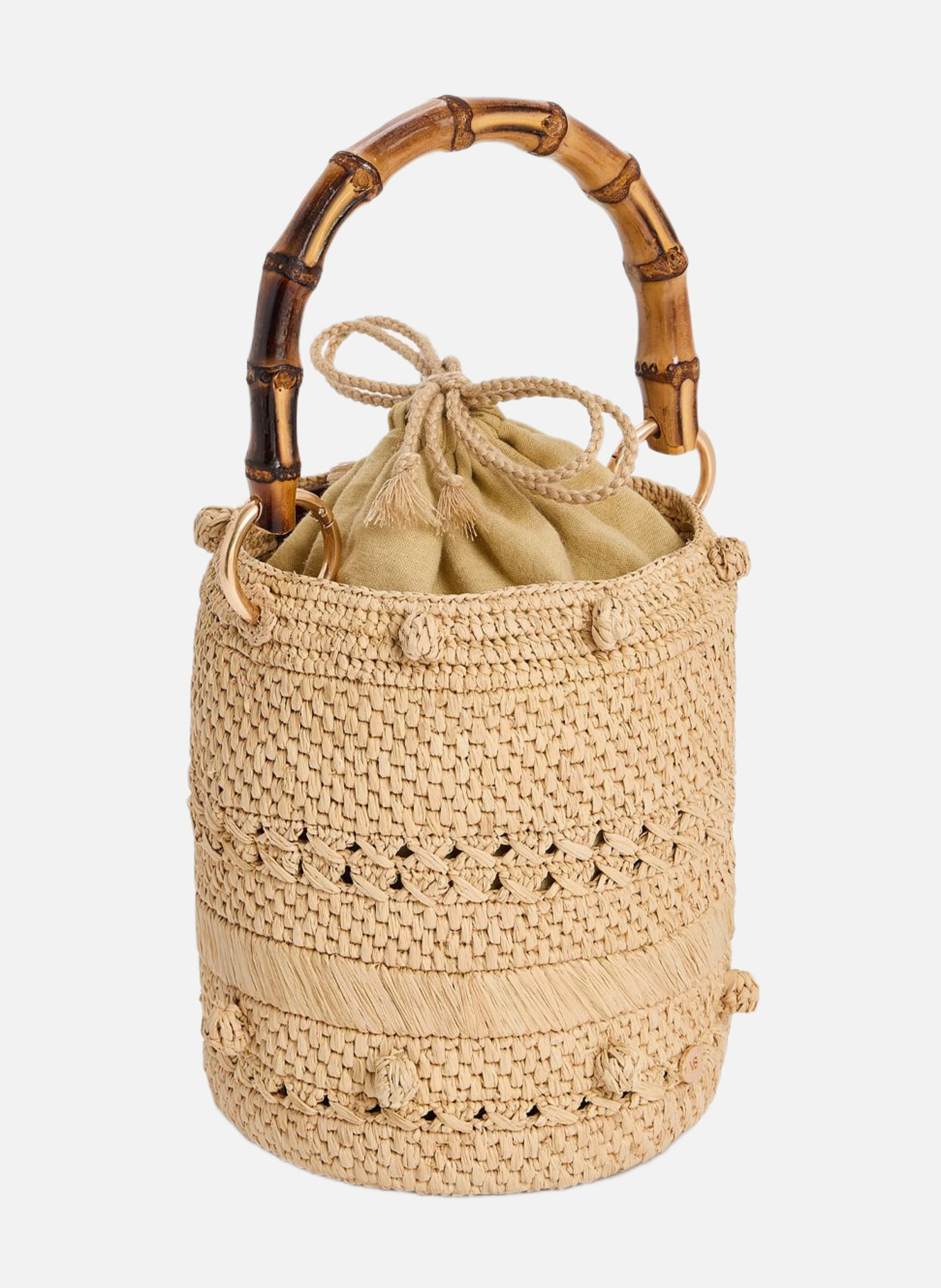 Petit sac seau VANESSA BRUNO Beige