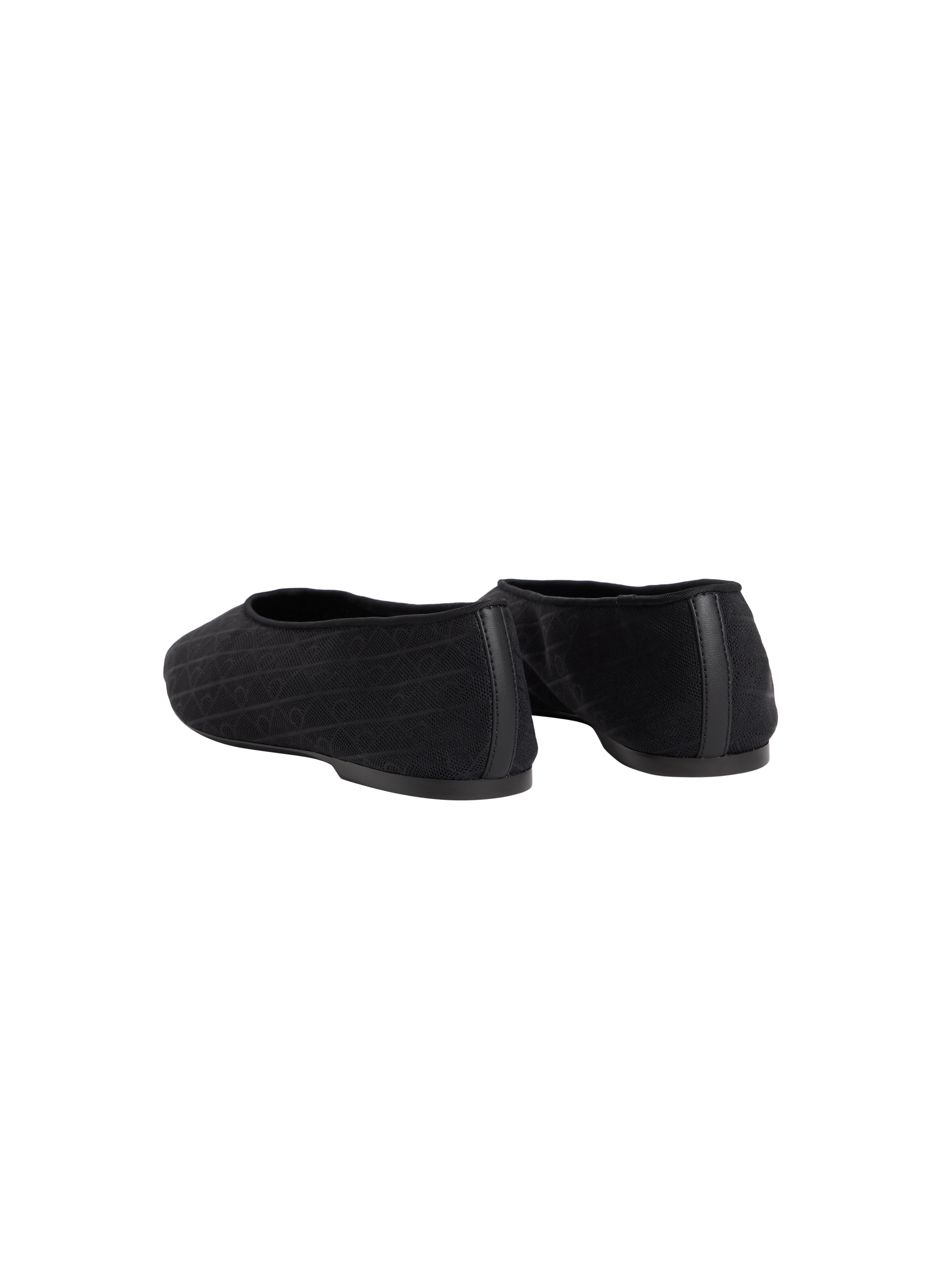 Ballerines carrées Liliana en mesh CALVIN KLEIN Noir