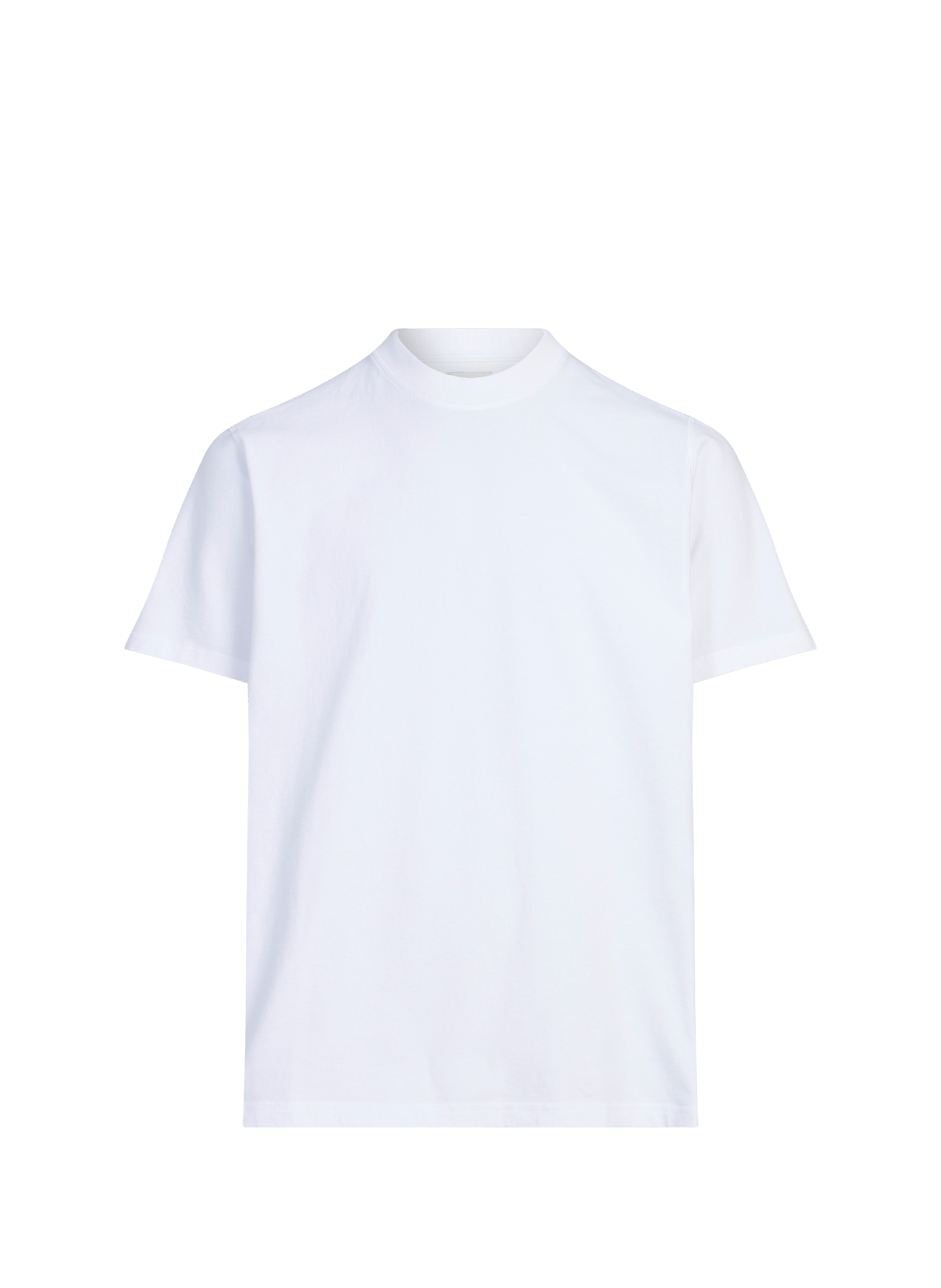 Cotton T-shirt with printed back ARTE ANTWERP White
