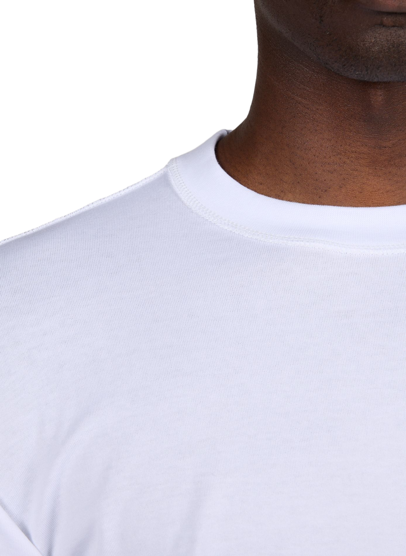 Straight T-shirt with shirt sleeves panel SONIA CARRASCO White