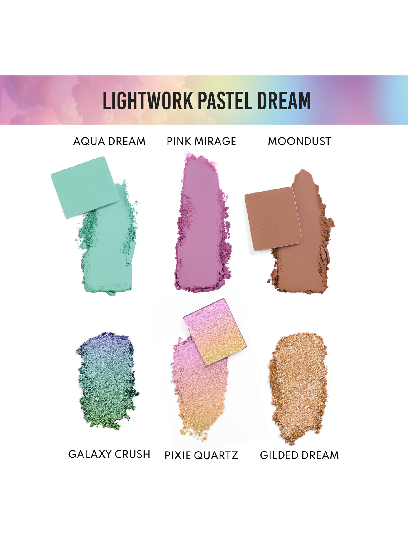 Lightwork Freedom Mini Palette DANESSA MYRICKS Pastel dream
