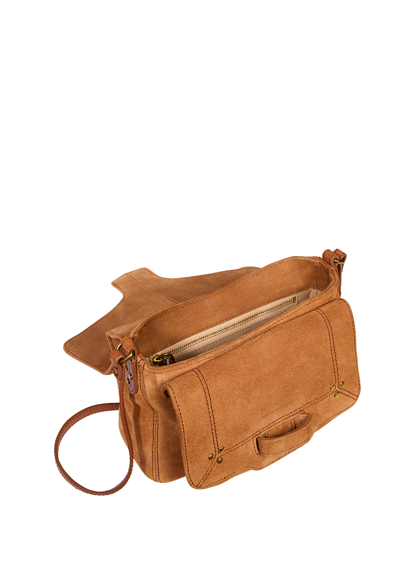 Harry S Wildleder Umhängetasche JÉRÔME DREYFUSS Braun